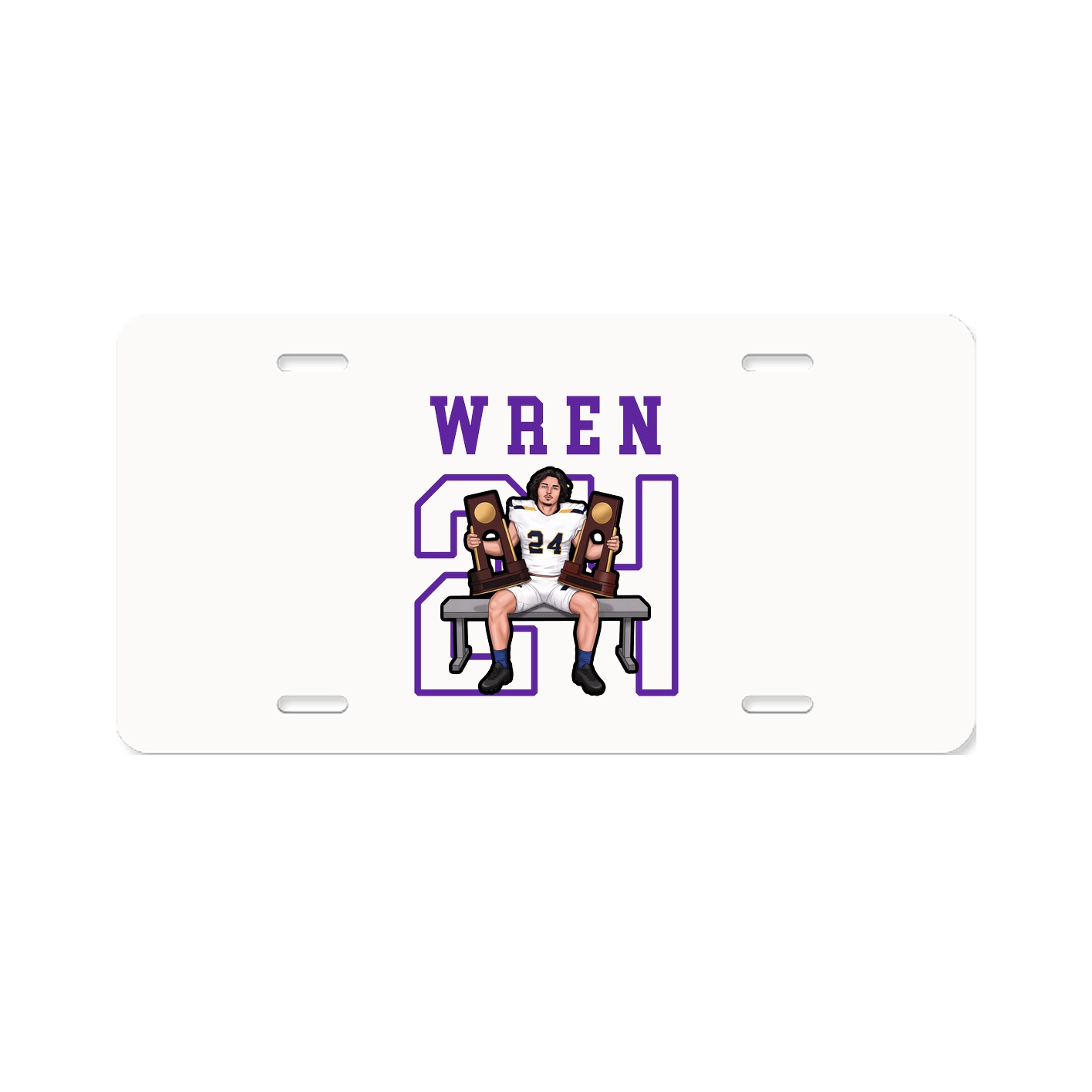 License Plate — Shirsey in Classic