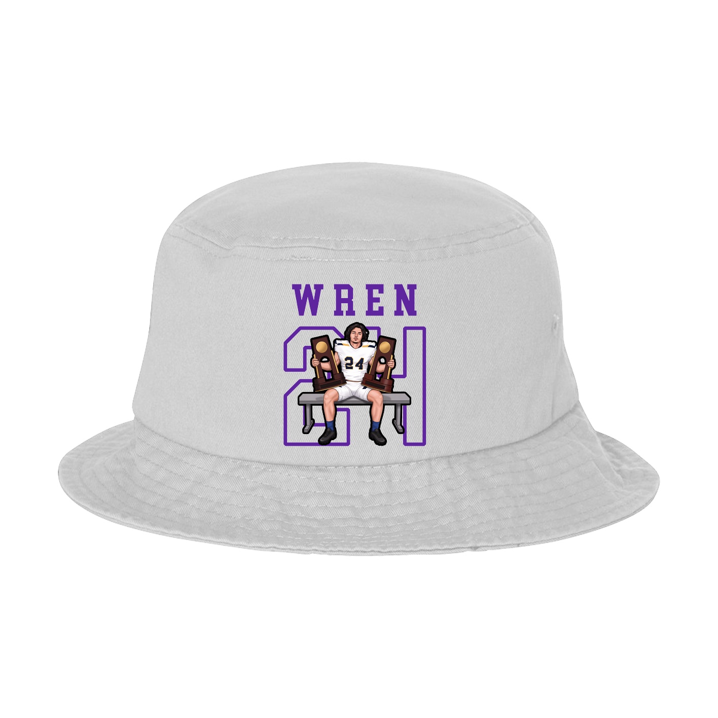 Bucket Cap — Shirsey in White