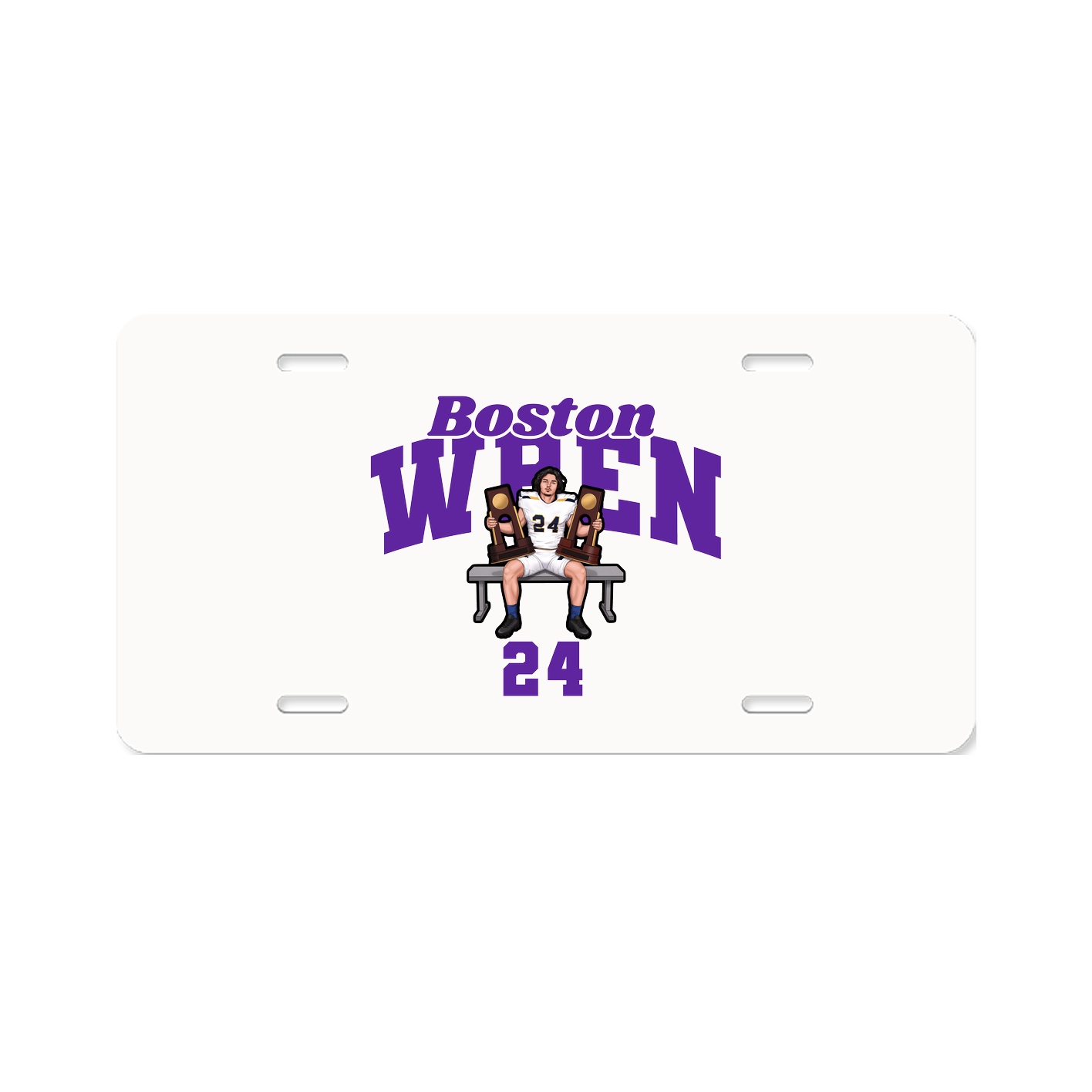License Plate — Signature Arch in Classic