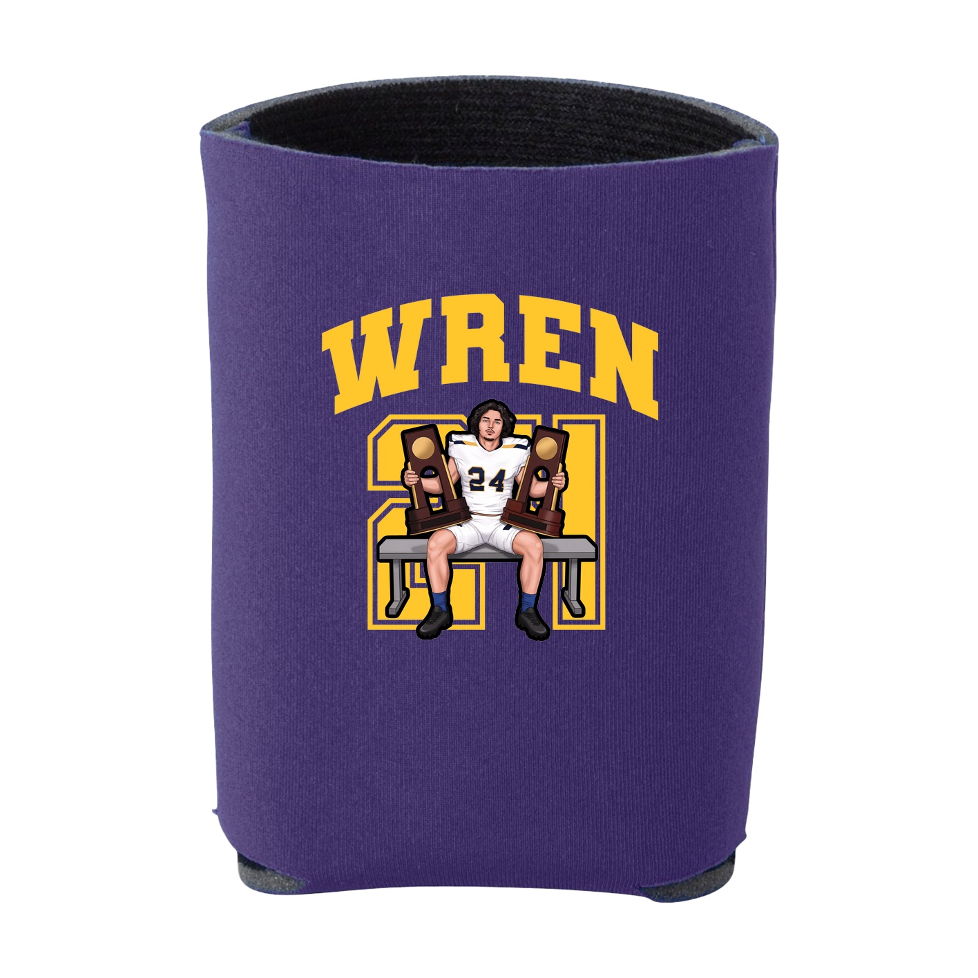 Can Holder — Number in Purple