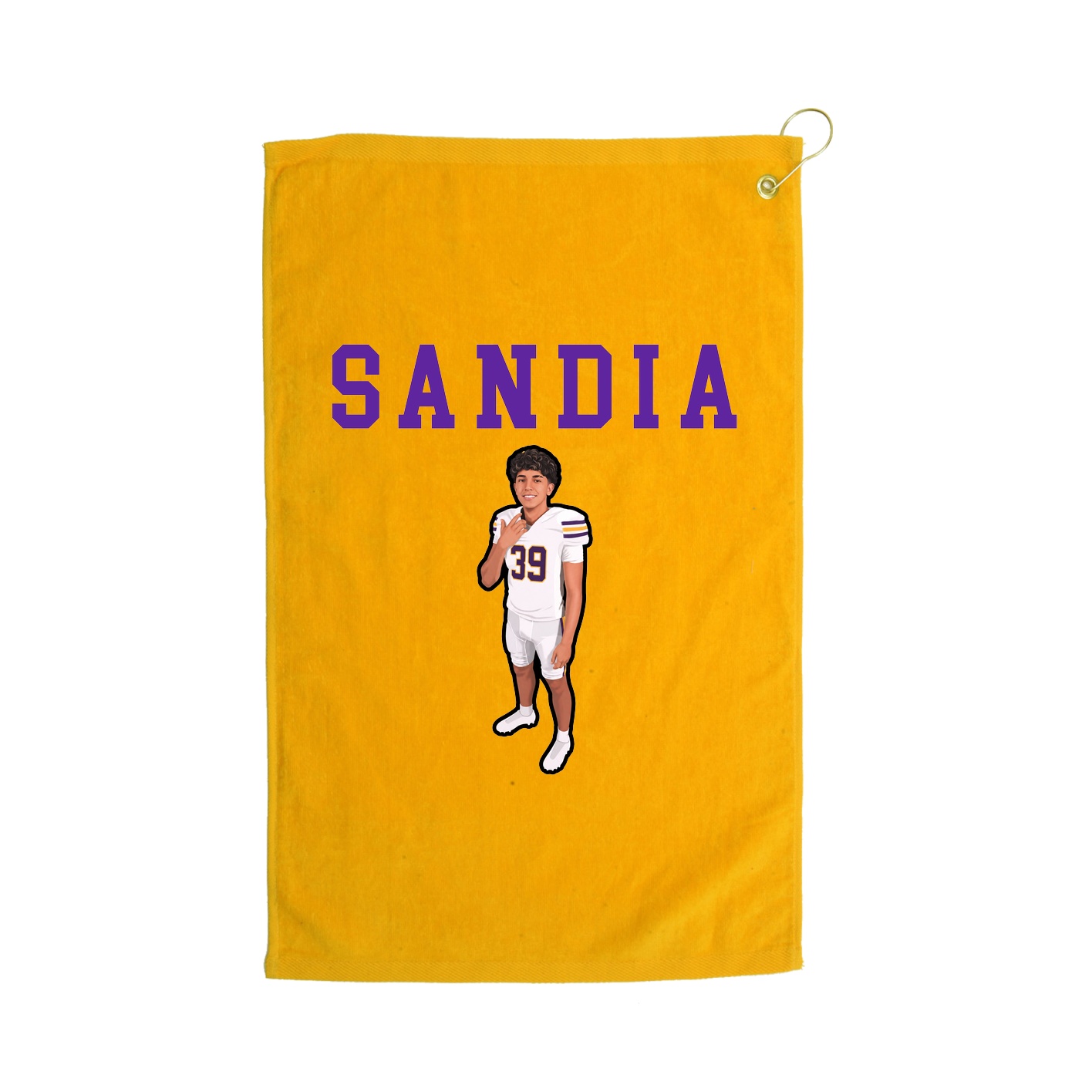 Golf Towel — Shirsey in Gold
