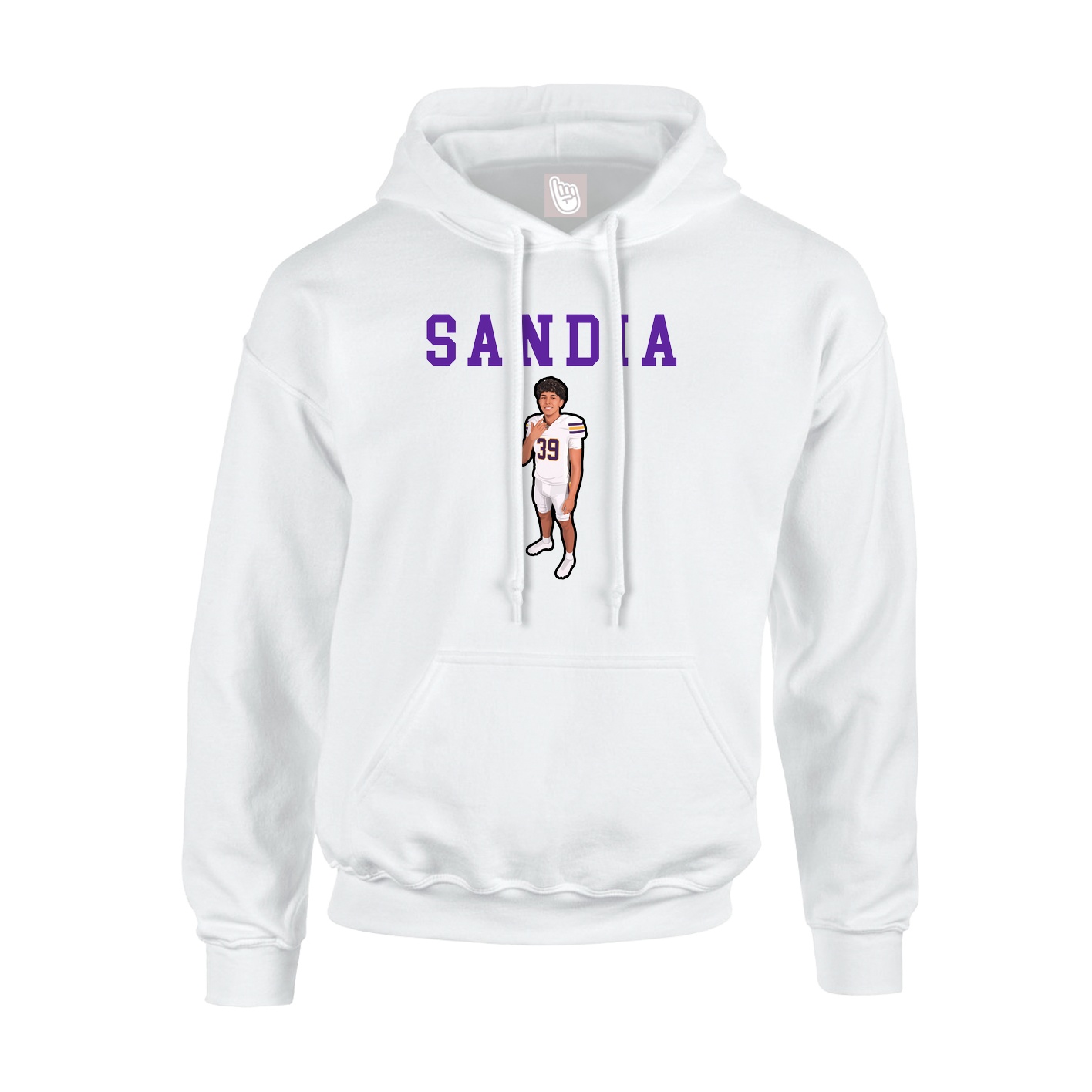 Youth Hoodie — Shirsey in White