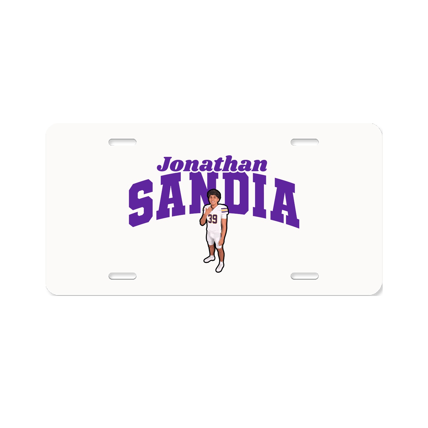 License Plate — Signature Arch in Classic