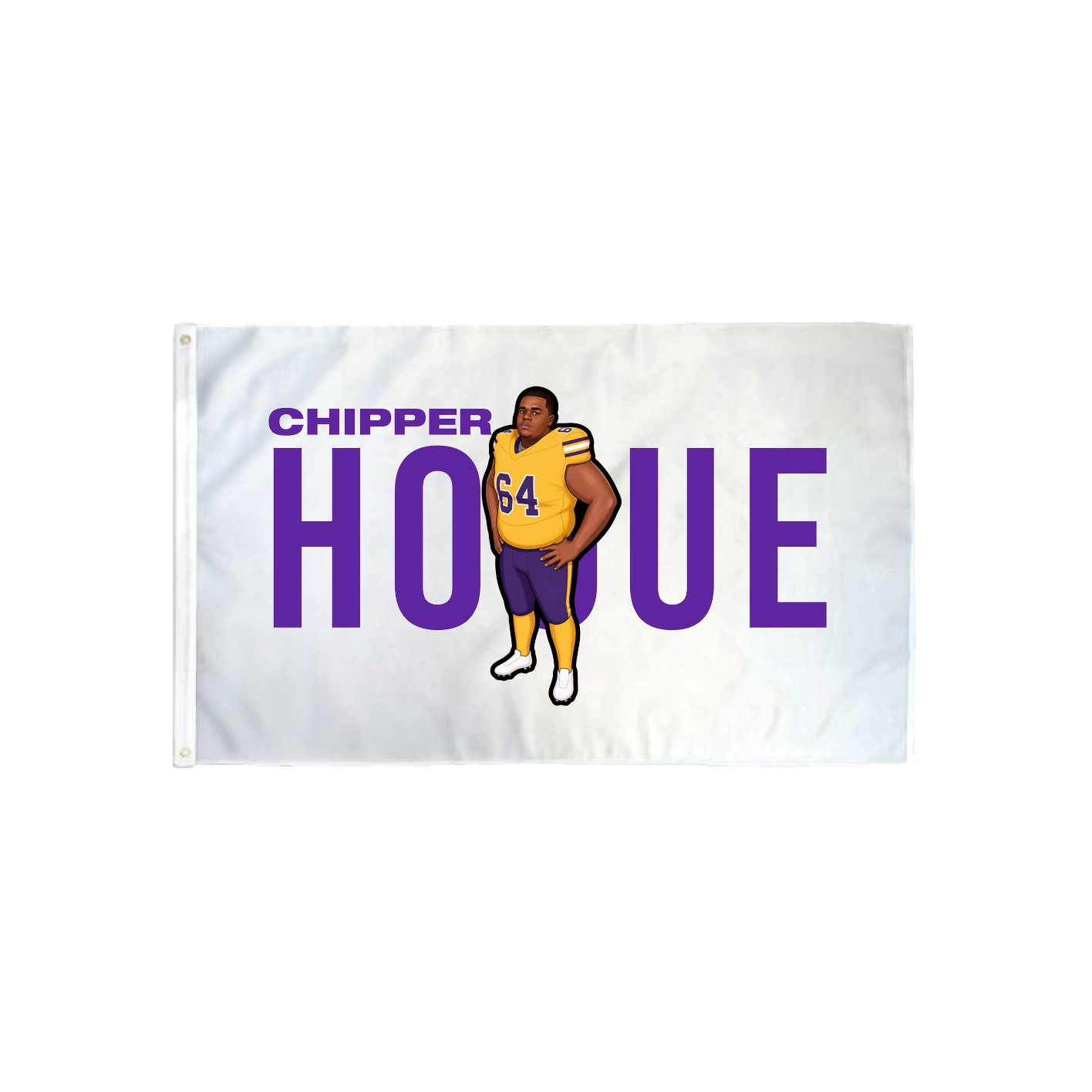3x5 Flag — Player Name in Classic