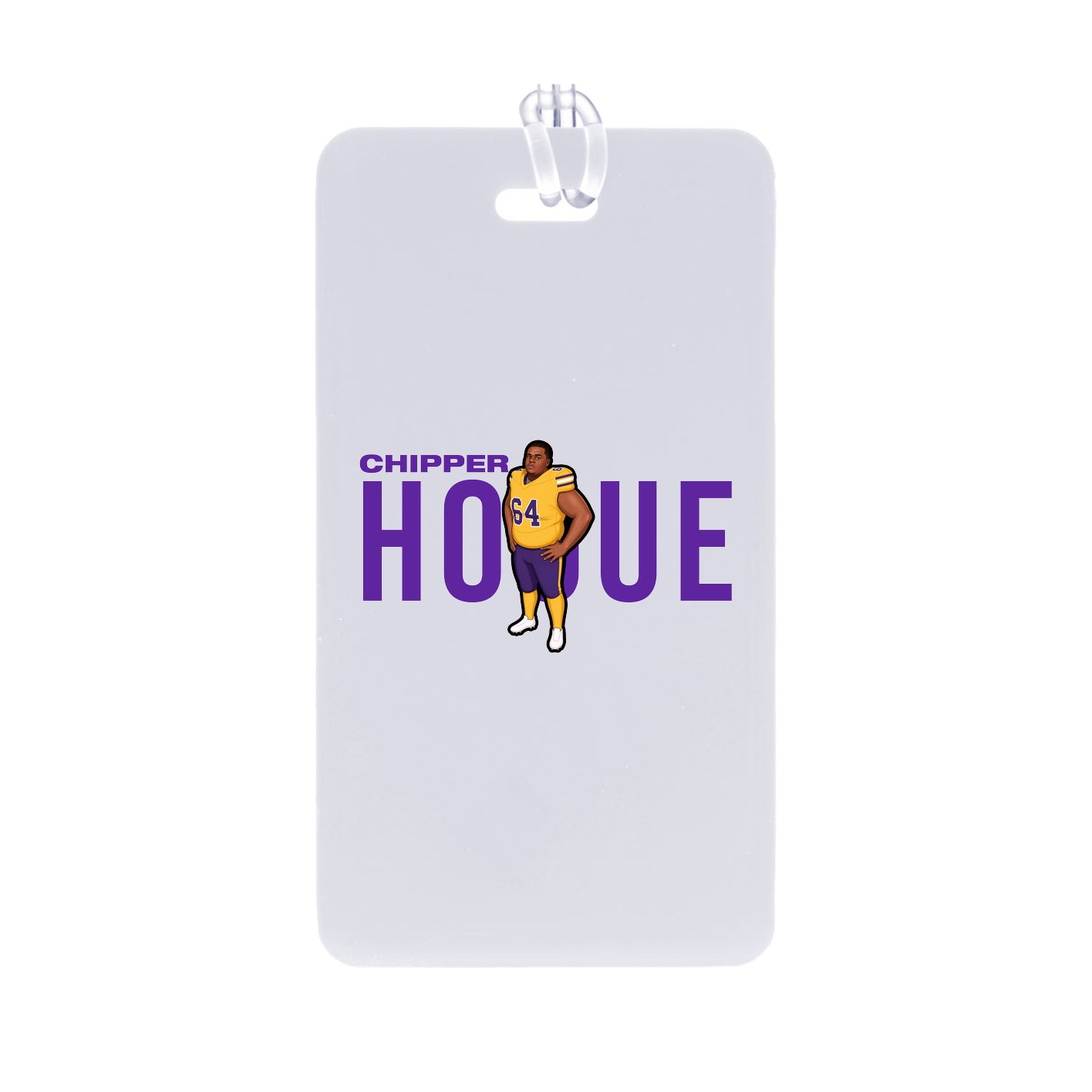 Bag Tag — Player Name in Classic