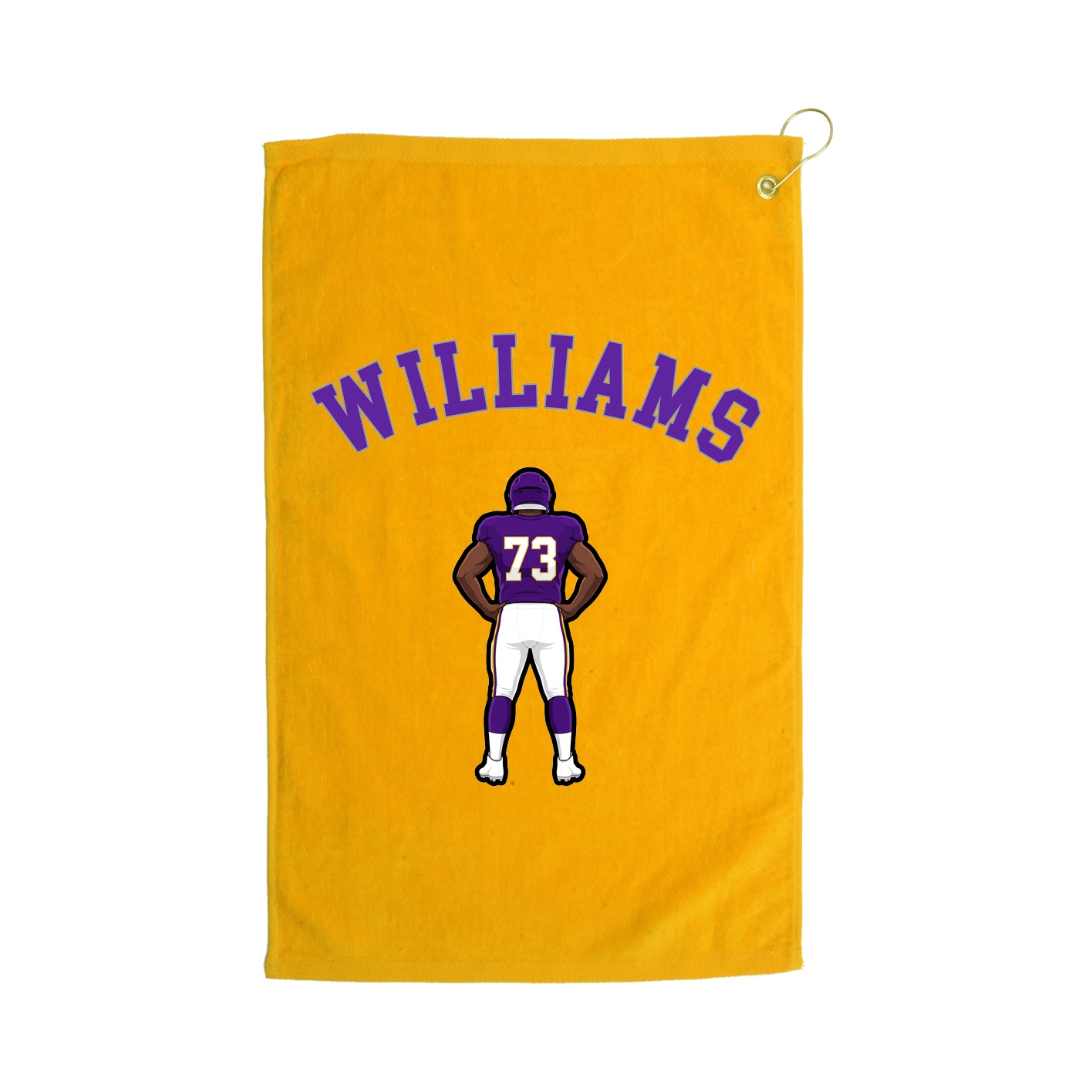 Golf Towel — Shirsey Arch in Gold
