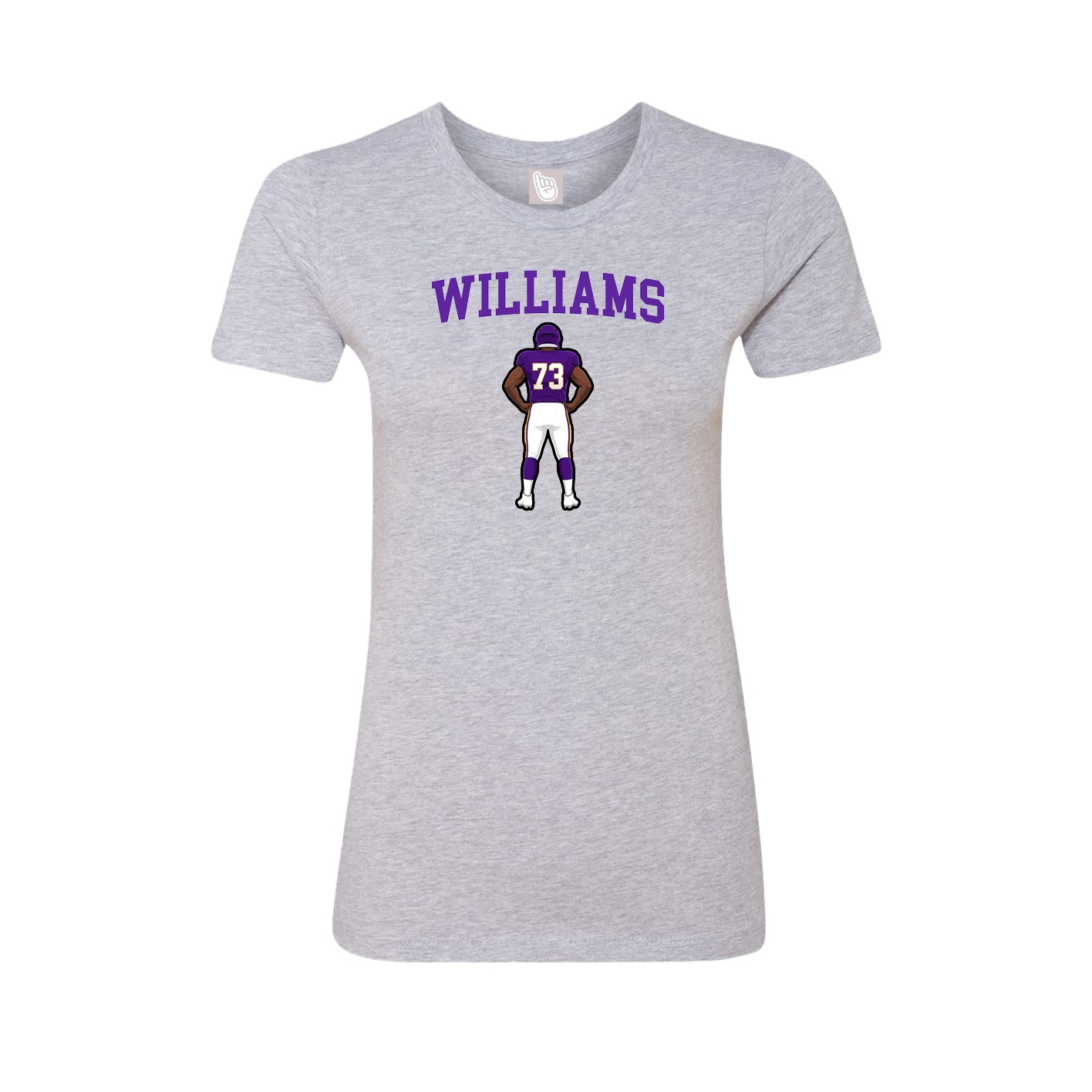 Fitted Women's Tee — Shirsey in Grey