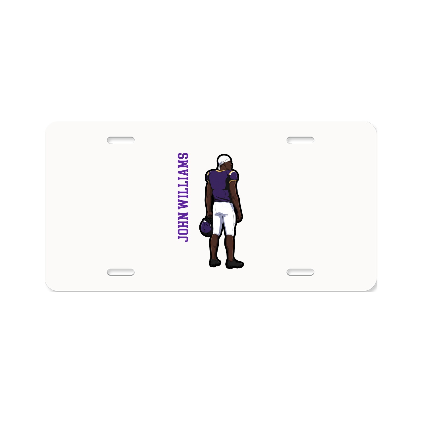 Aluminum License Plate