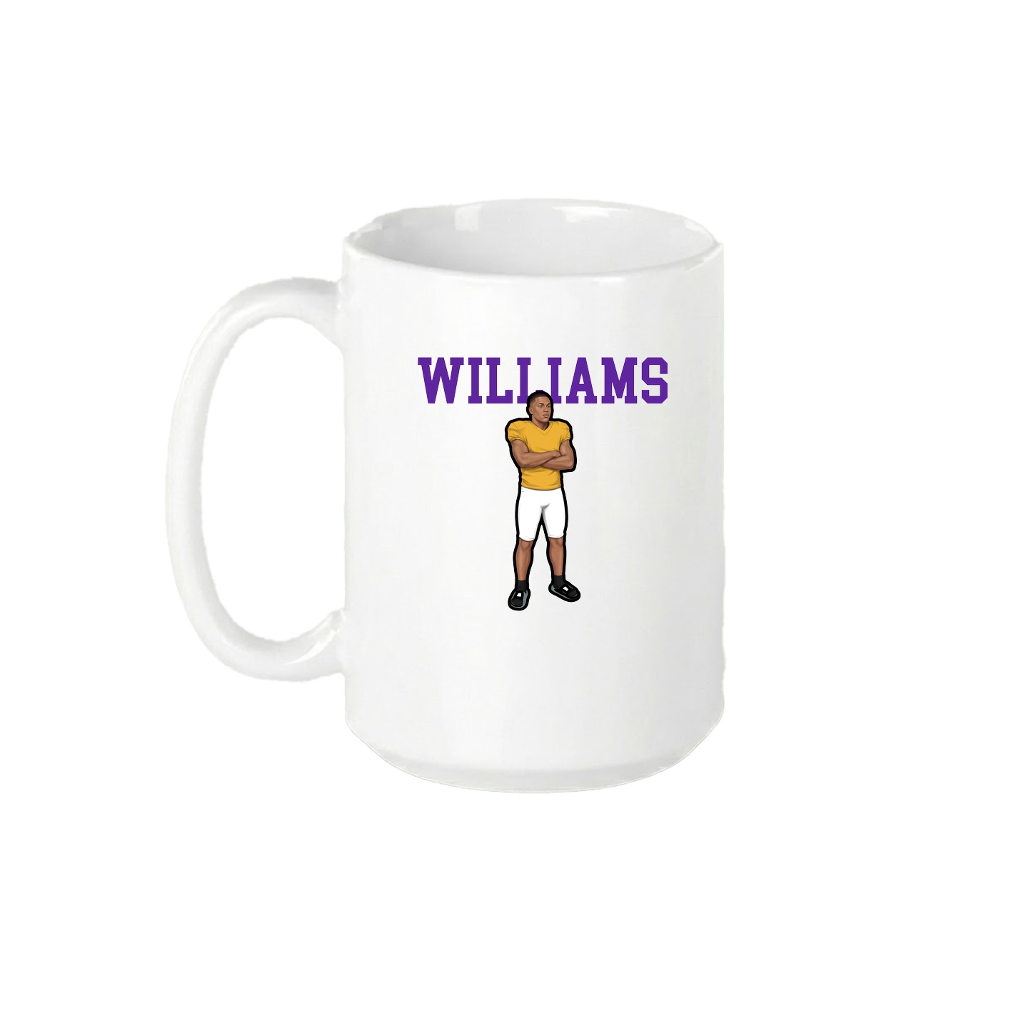 15oz Coffee Mug — Shirsey in White