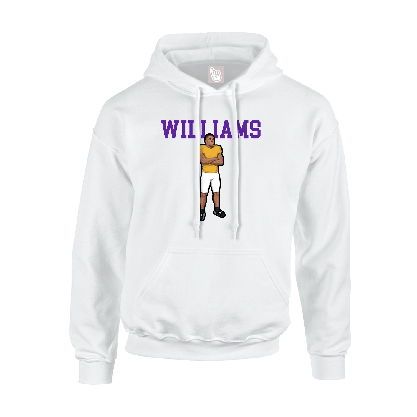 Youth Hoodie — Shirsey in White
