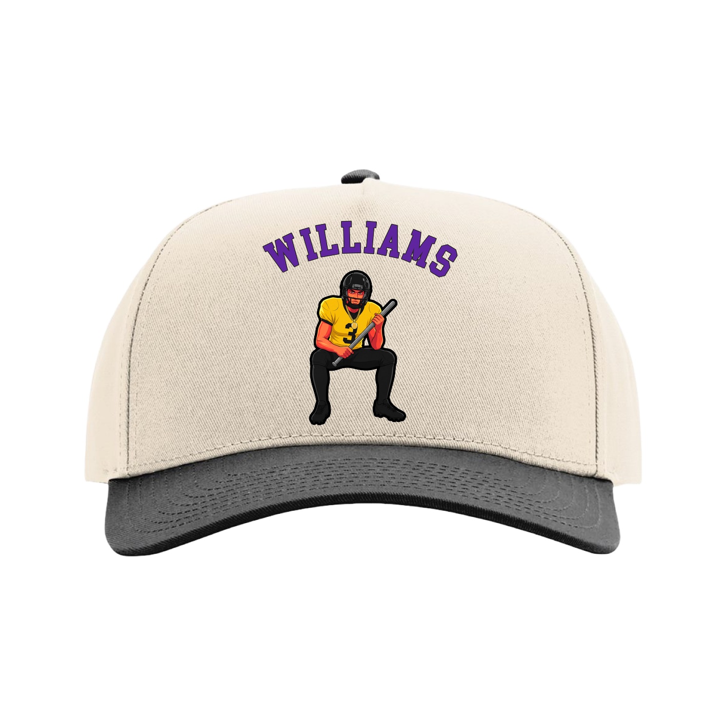 Full Fabric Five-Panel Champ Cap