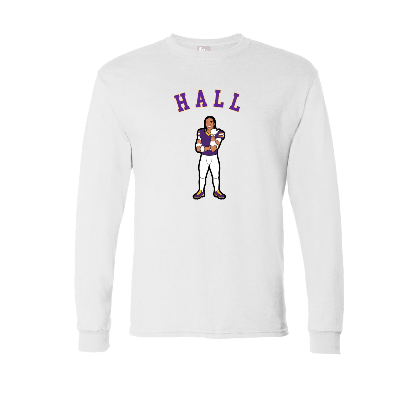 Long Sleeve Tee — Shirsey Arch in White