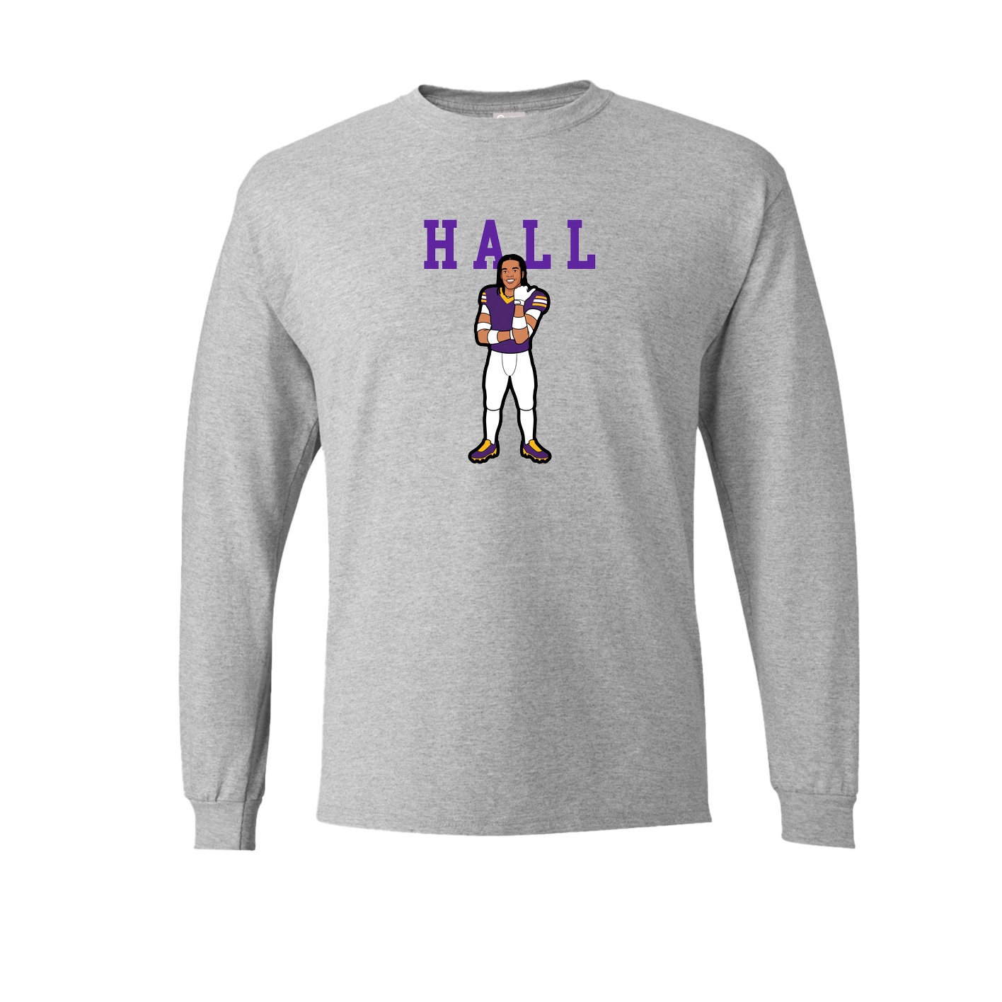 Long Sleeve Tee — Shirsey in Grey