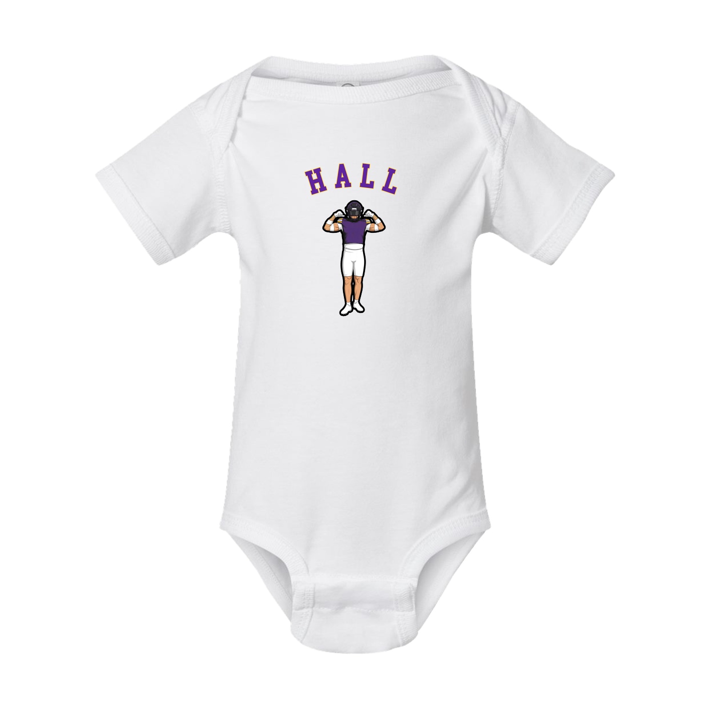 Baby Onesie — Shirsey Arch in White