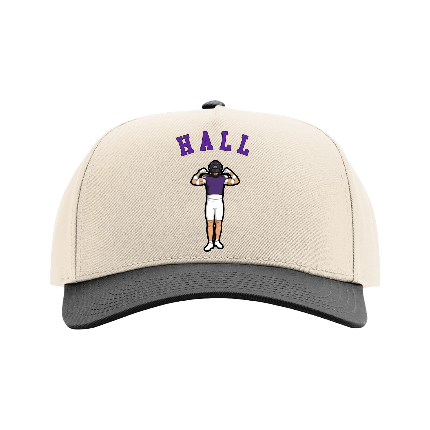 Full Fabric Five-Panel Champ Cap