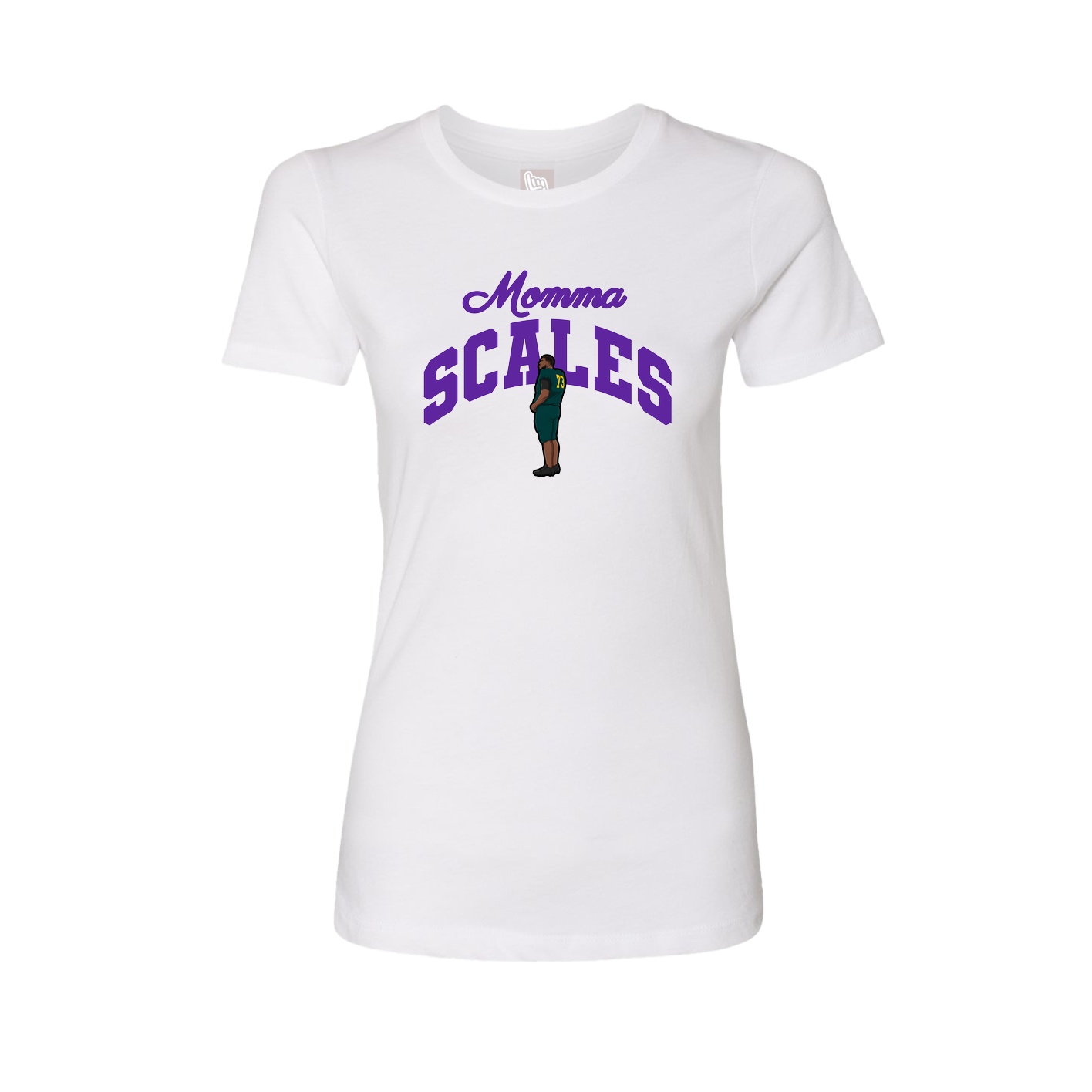 Womens Tee — Mothers Day Arch in White