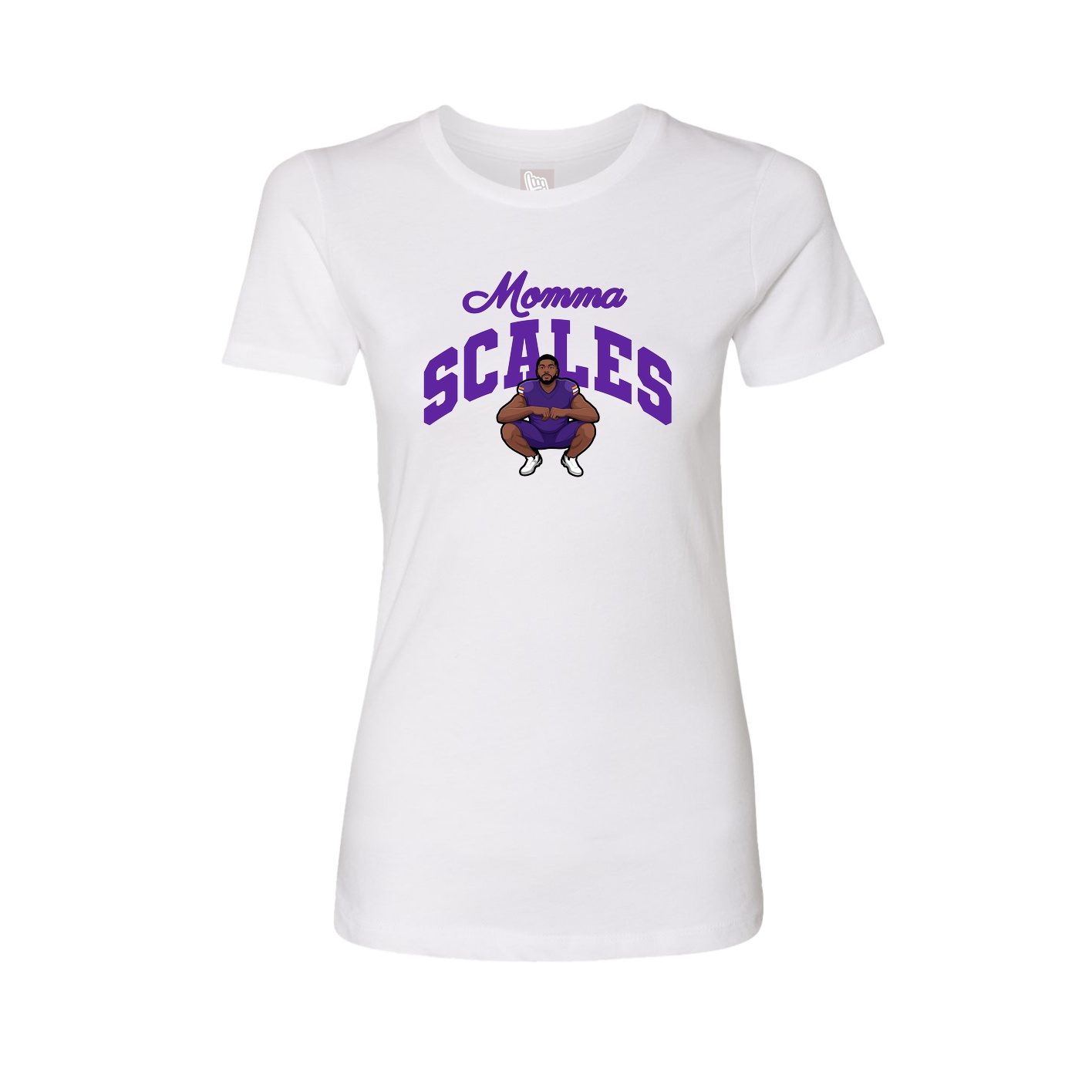 Womens Tee — Mothers Day Arch in White