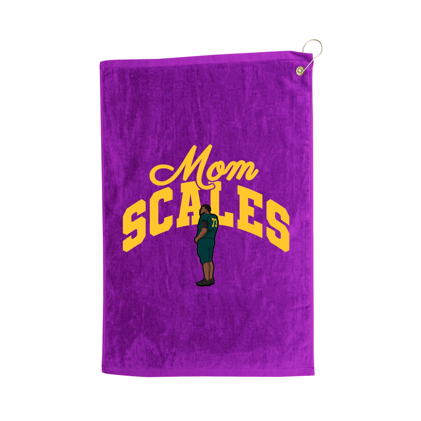 Golf Towel — Mothers Day Arch in Purple