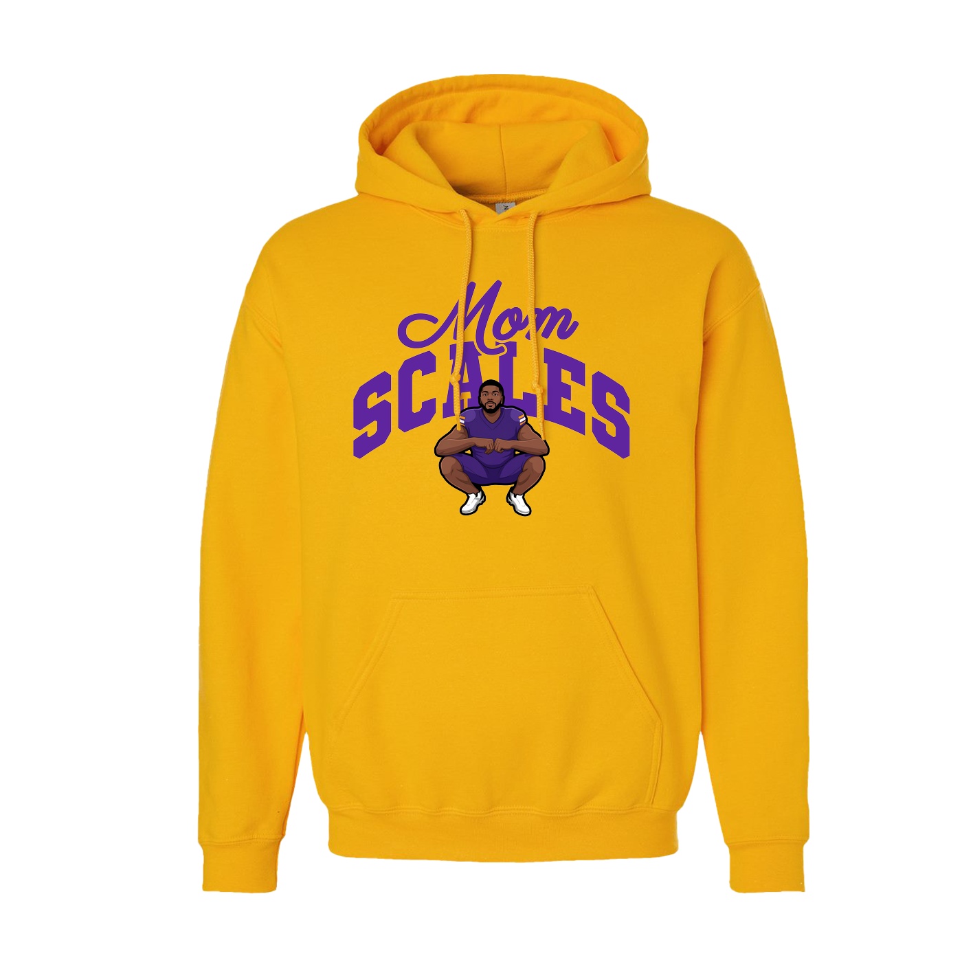 Youth Hoodie — Mothers Day Arch in Gold