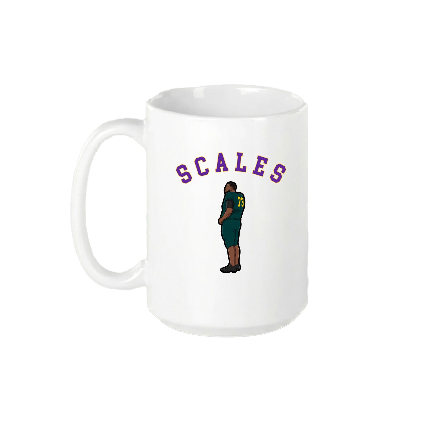 15oz Coffee Mug — Shirsey Arch in White