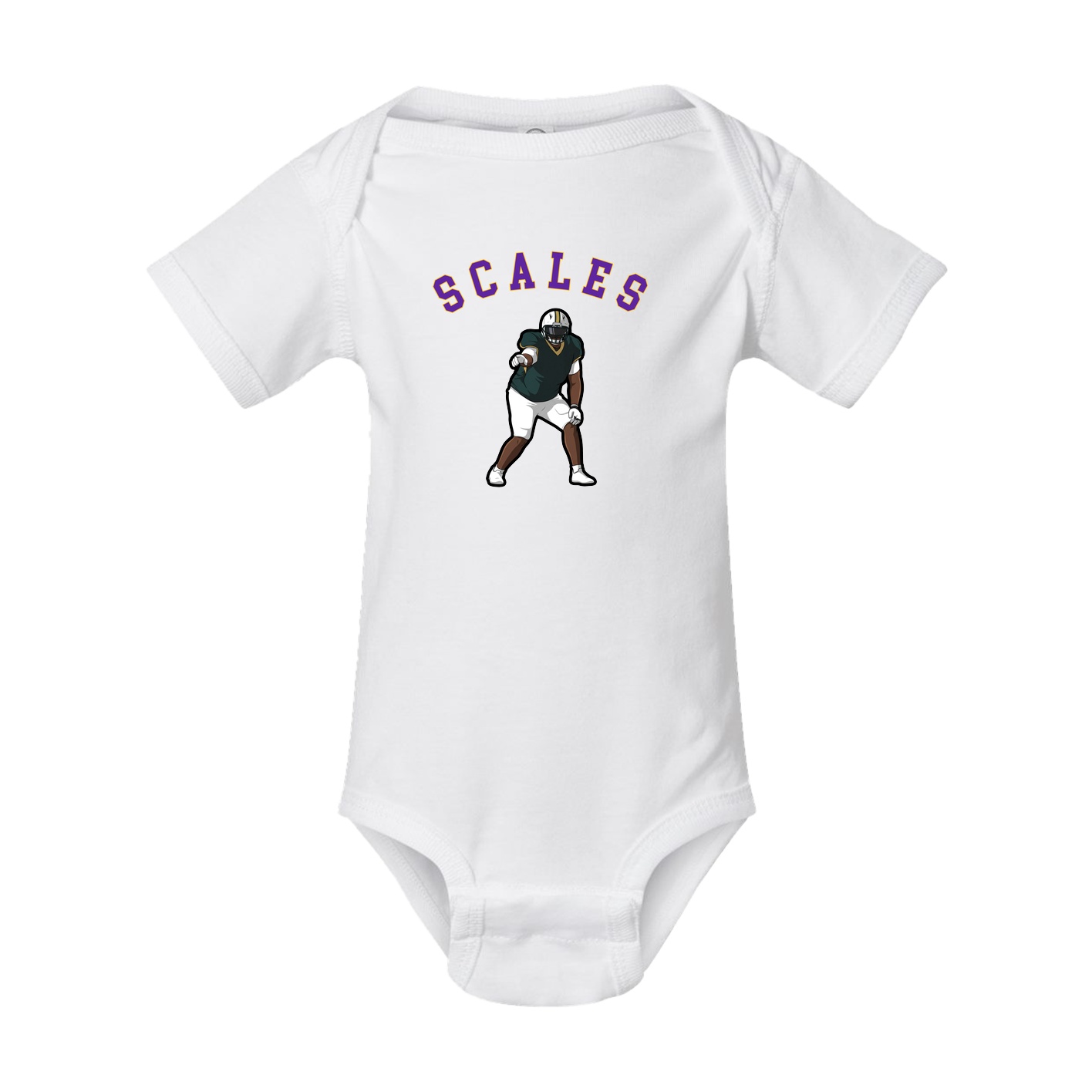 Baby Onesie — Shirsey Arch in White