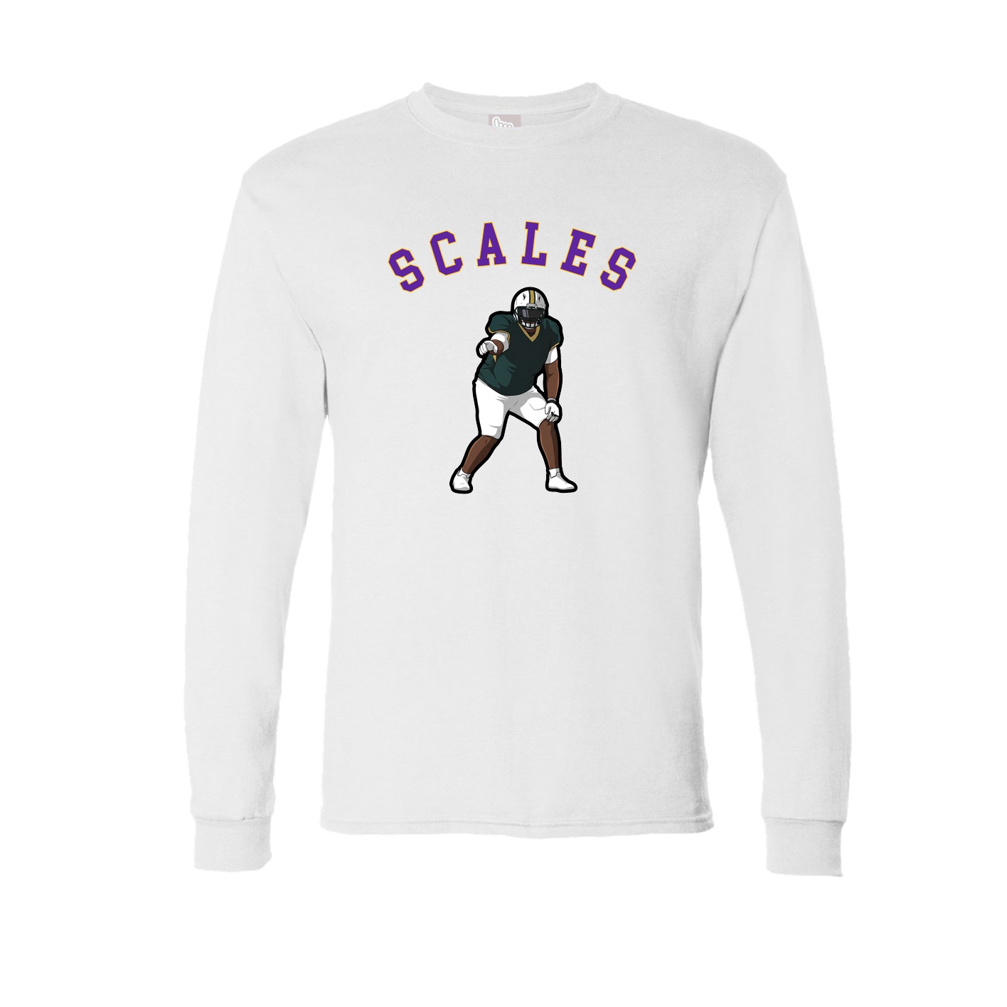 Long Sleeve Tee — Shirsey Arch in White