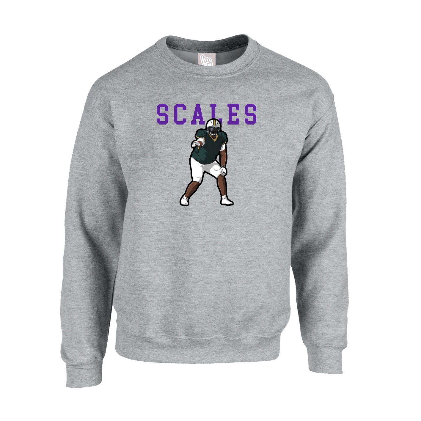 Fleece Crew — Shirsey in Grey