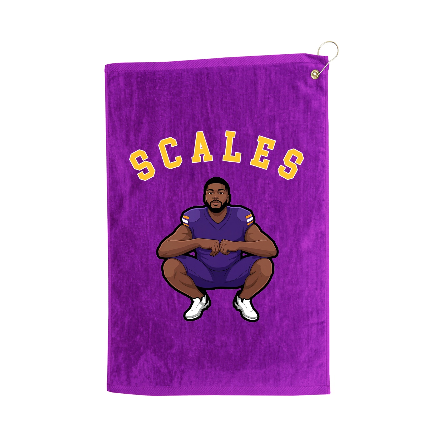 Golf Towel — Shirsey Arch in Purple