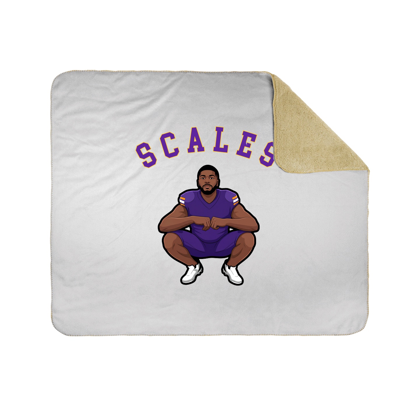 Throw Blanket — Shirsey Arch in White