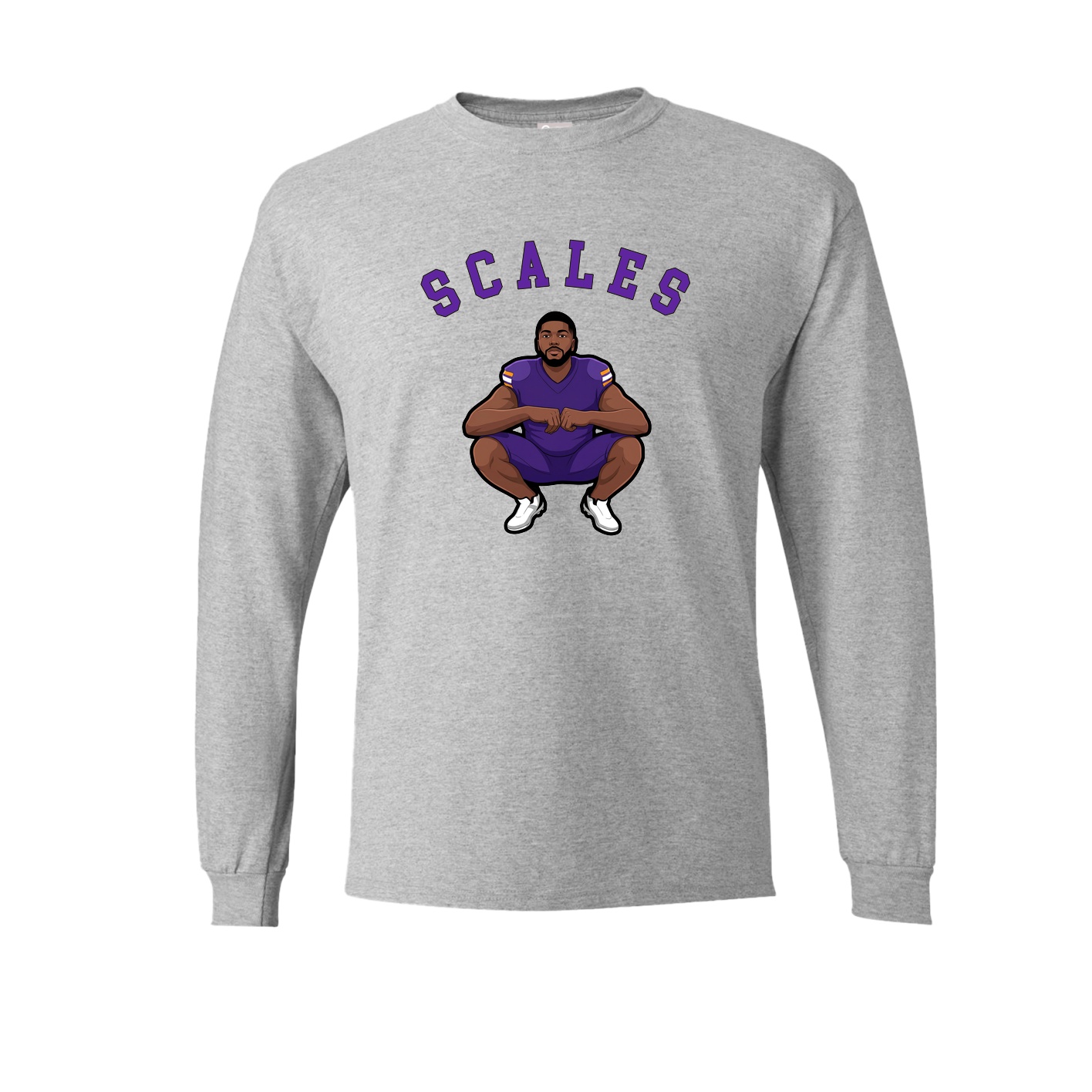 Long Sleeve Tee — Shirsey Arch in Grey