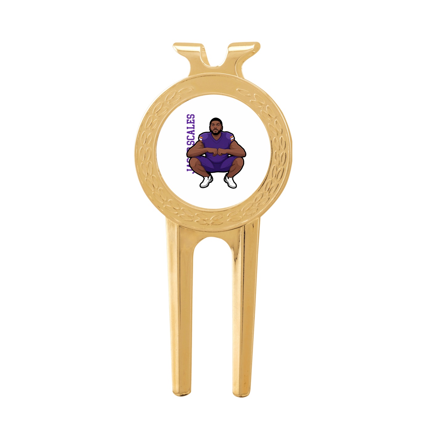 Divot Tool with Ball Marker — Name Vertical in Classic