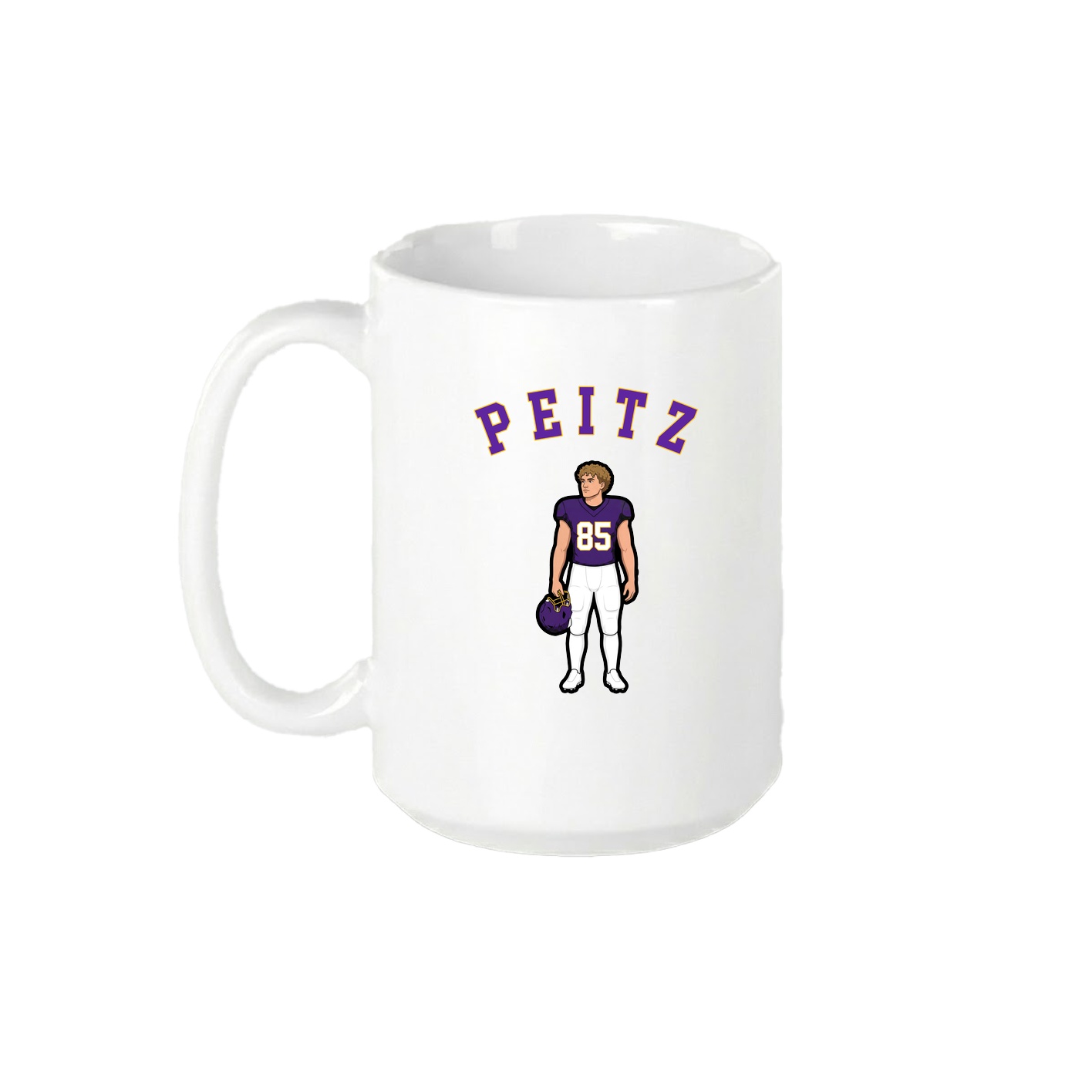 15oz Coffee Mug — Shirsey Arch in White