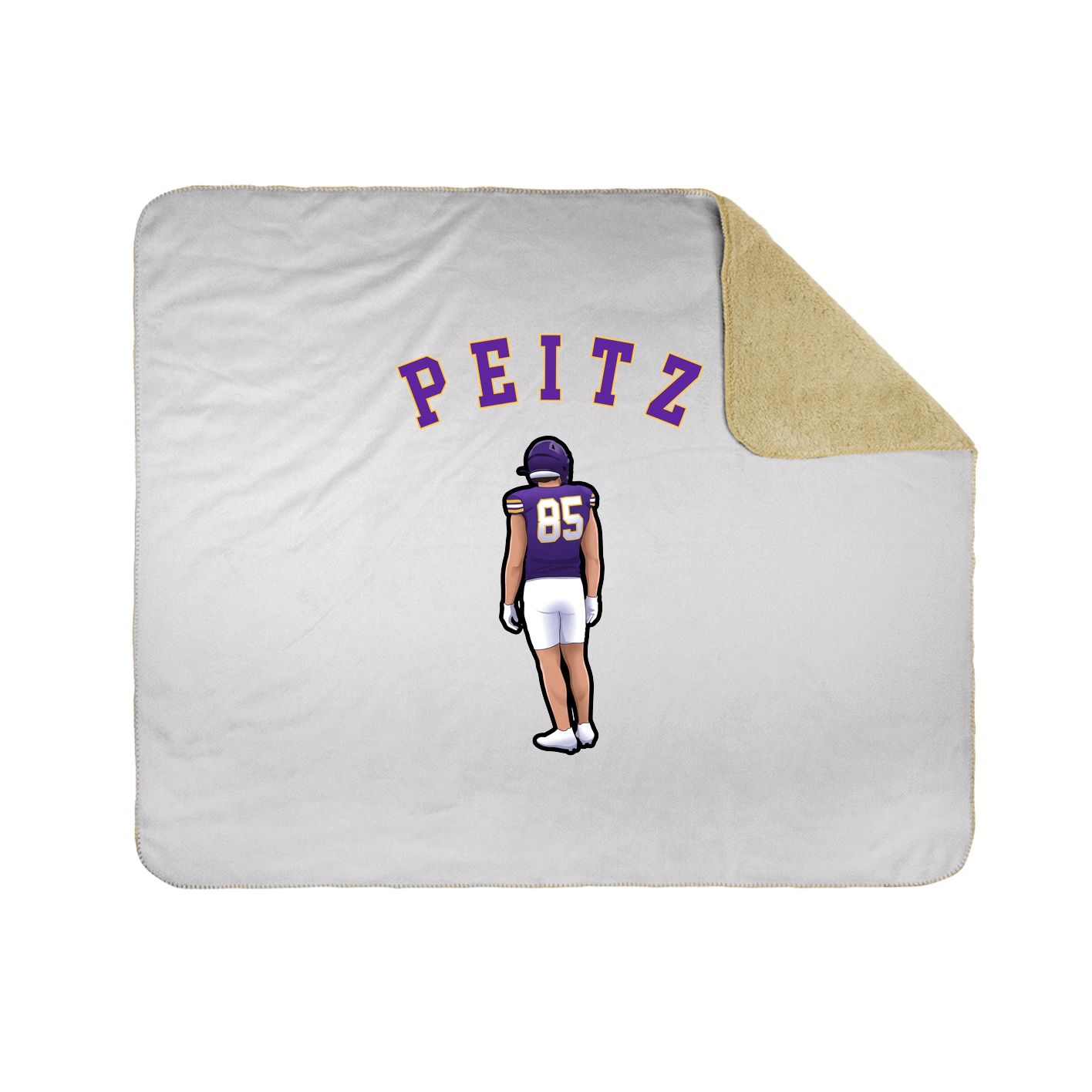 Throw Blanket — Shirsey Arch in White