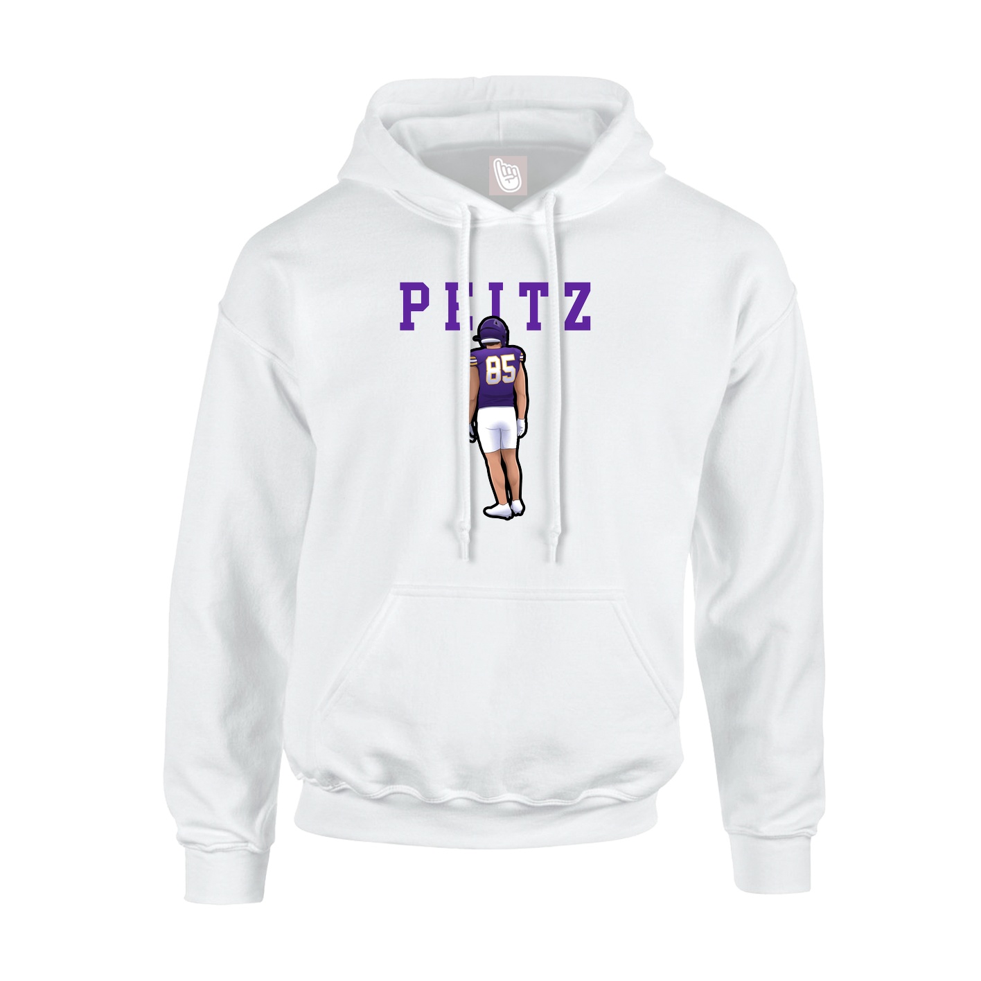 Youth Hoodie — Shirsey in White