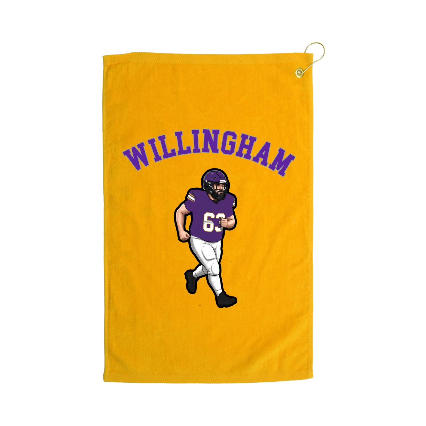 Golf Towel — Shirsey Arch in Gold