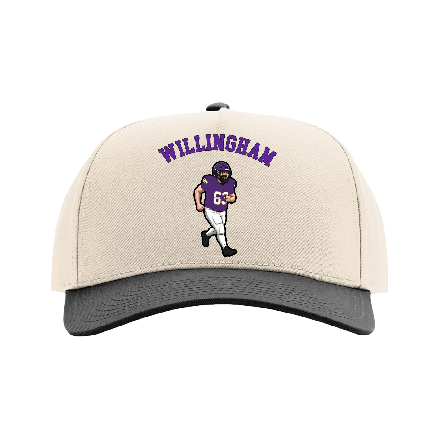 Full Fabric Five-Panel Champ Cap