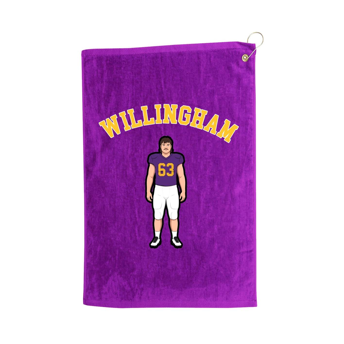 Golf Towel — Shirsey Arch in Purple