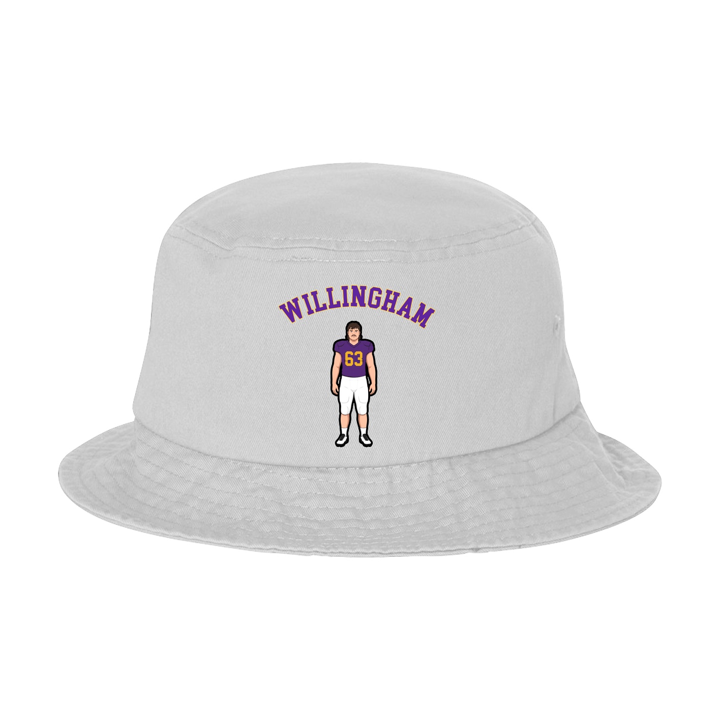 Bucket Cap — Shirsey Arch in White