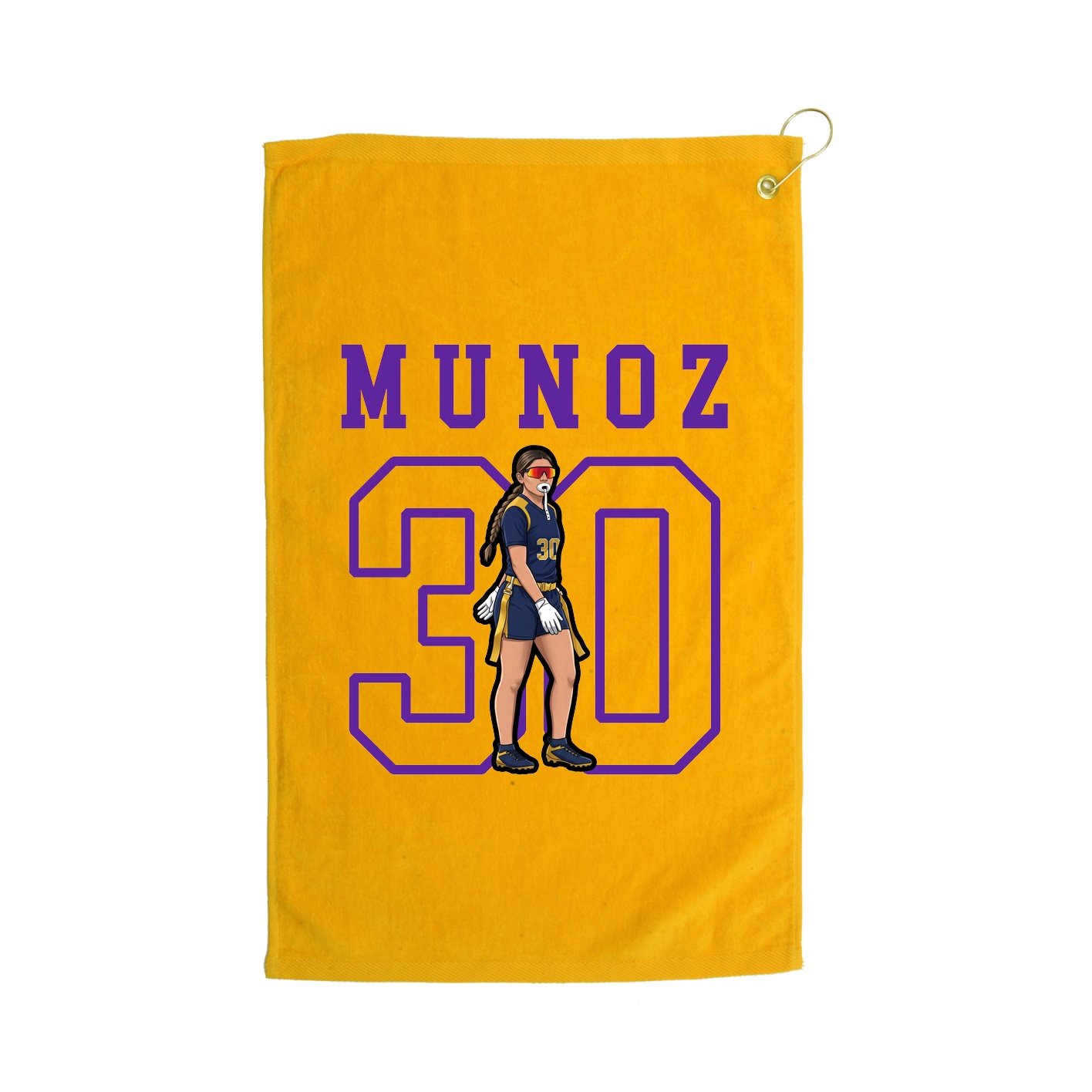 Golf Towel — Shirsey in Gold