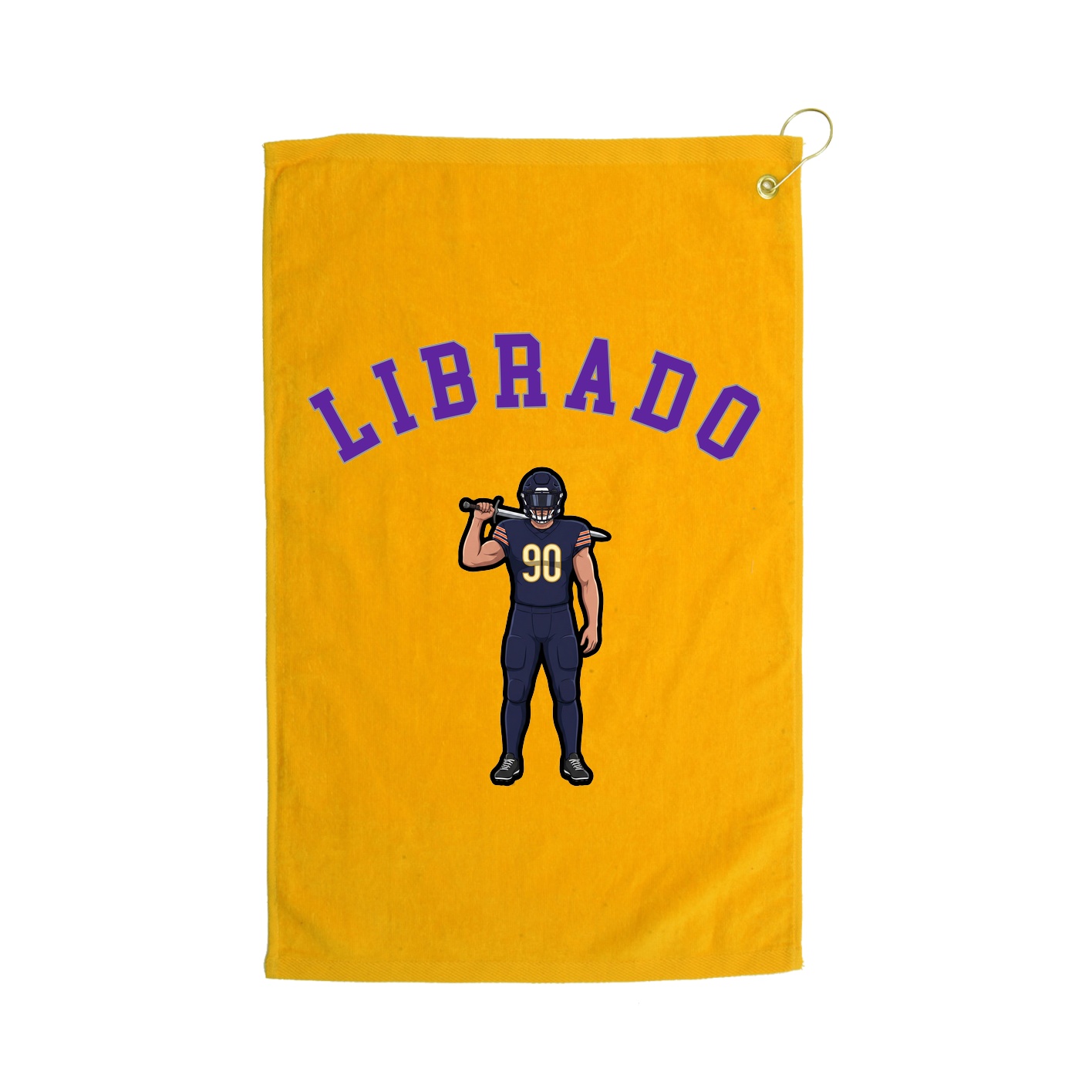 Golf Towel — Shirsey Arch in Gold