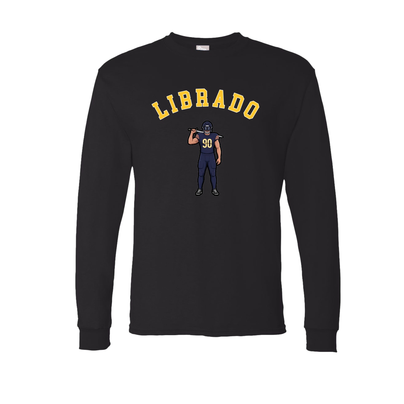 Long Sleeve Tee — Shirsey Arch in Black