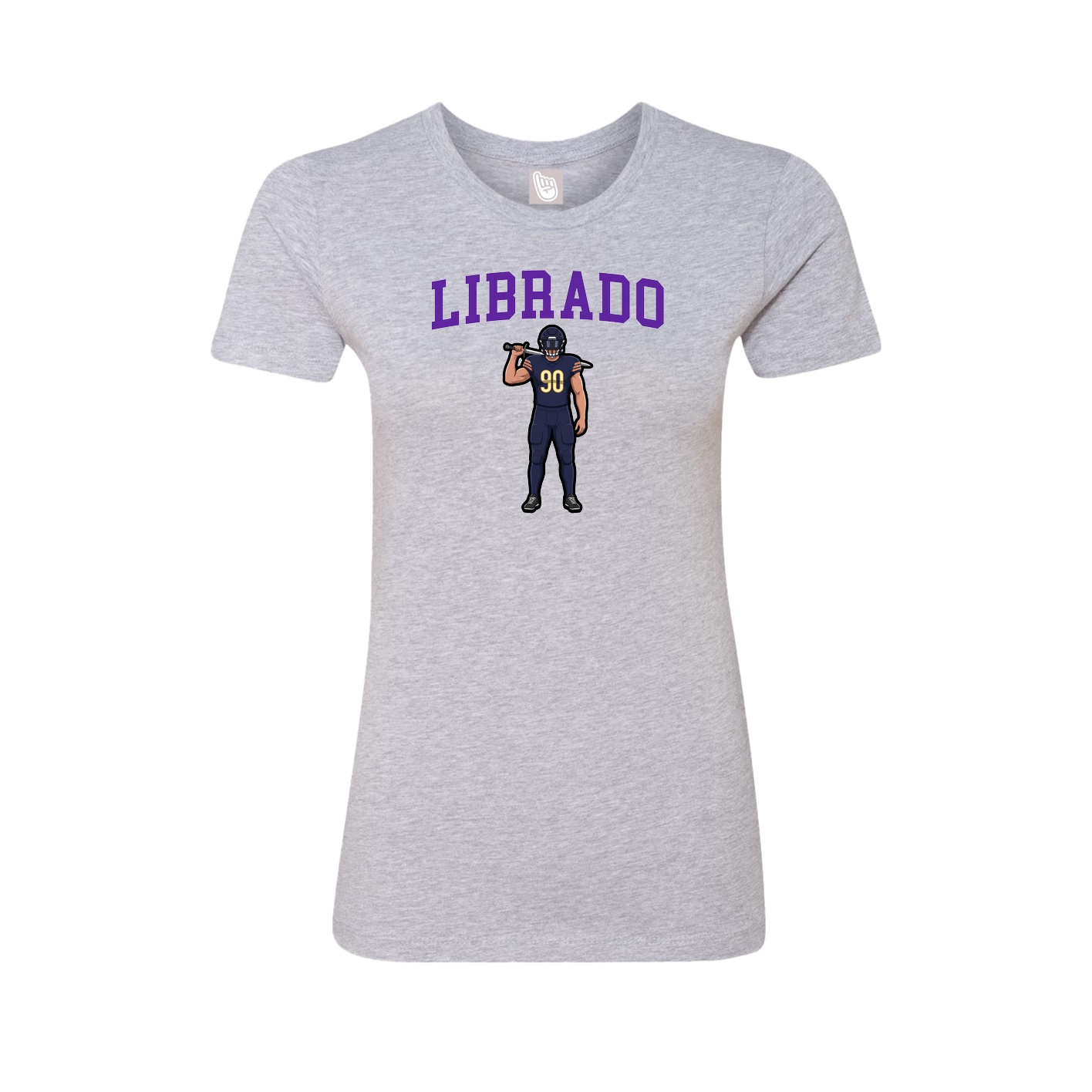 Fitted Women's Tee — Shirsey in Grey