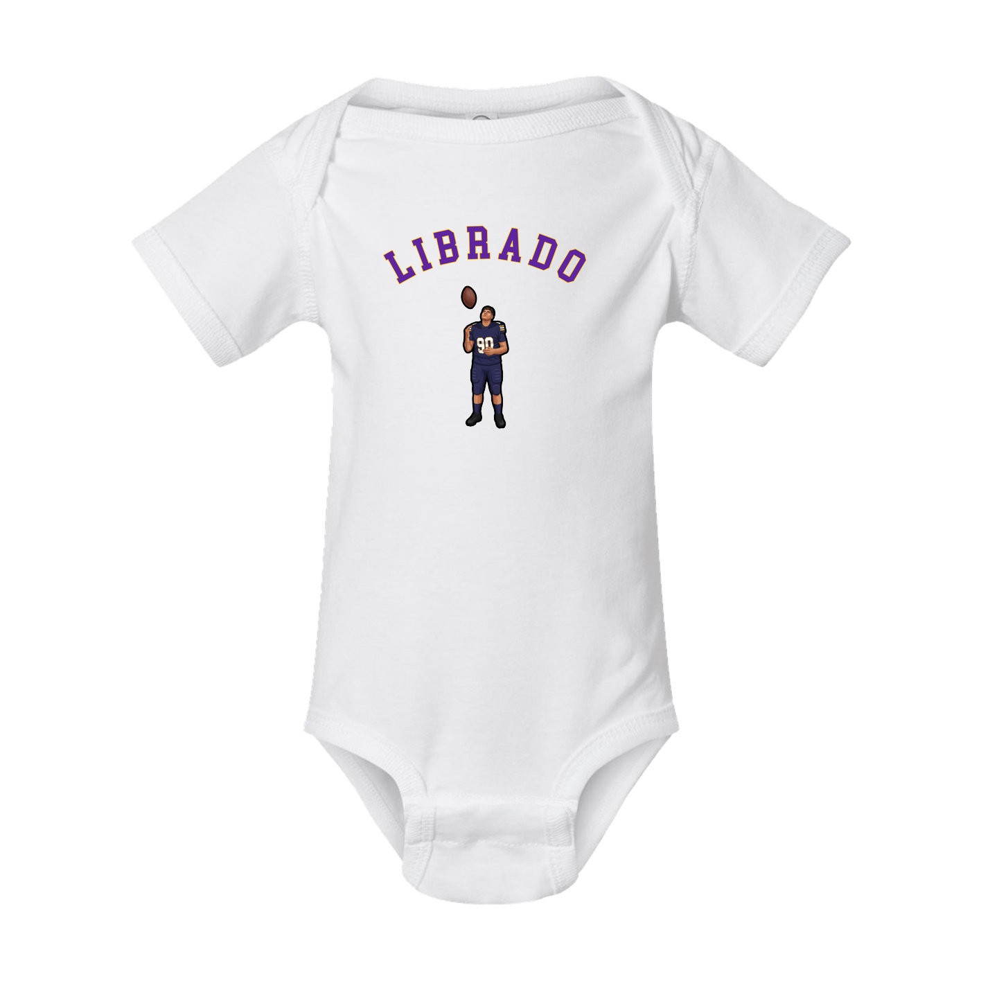 Baby Onesie — Shirsey Arch in White