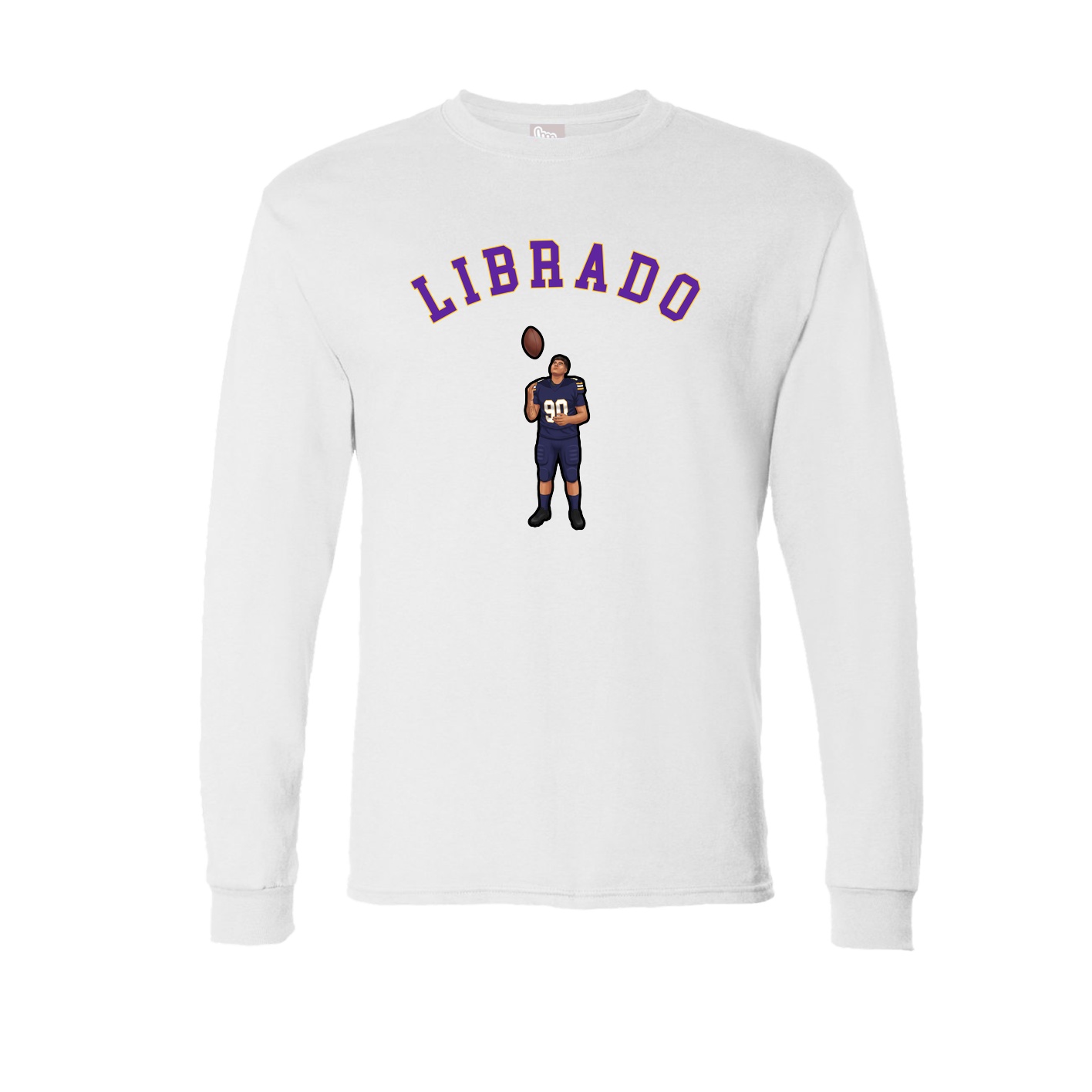 Long Sleeve Tee — Shirsey Arch in White
