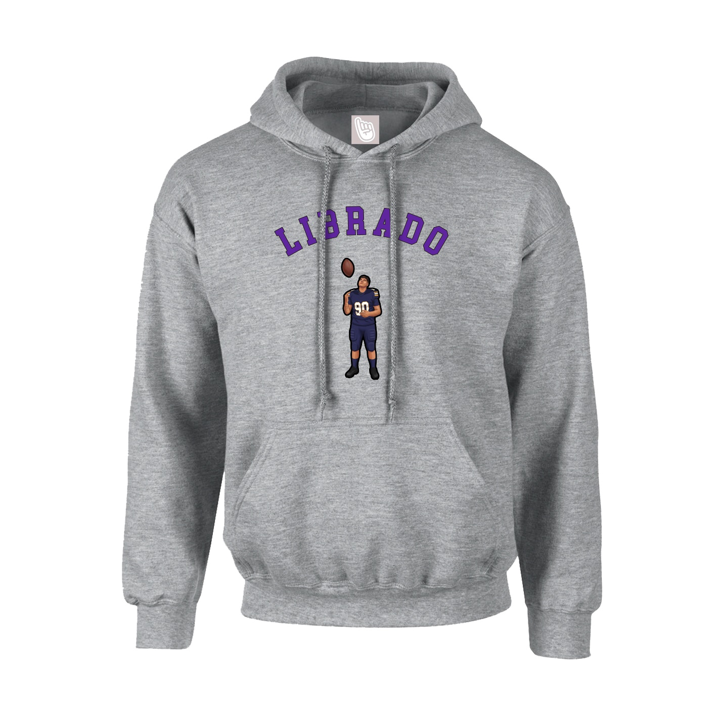 Hoodie — Shirsey Arch in Grey