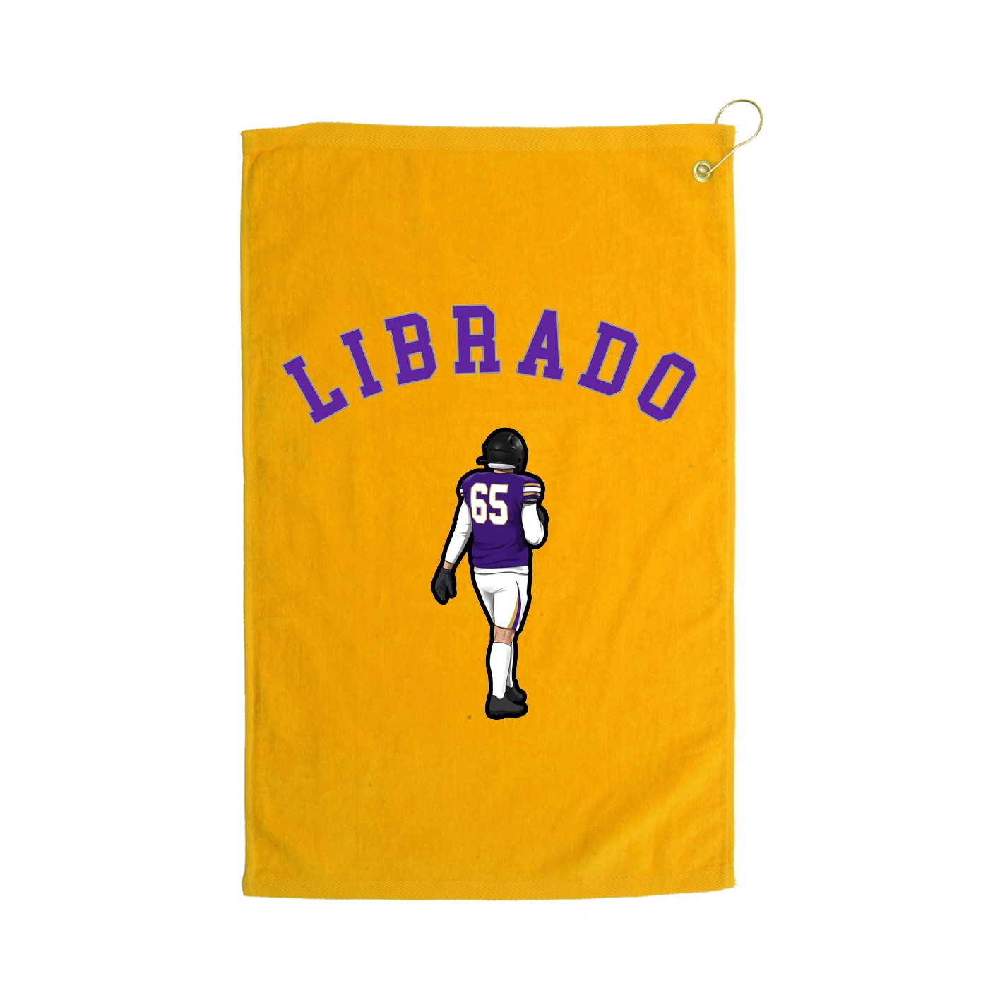 Golf Towel — Shirsey Arch in Gold