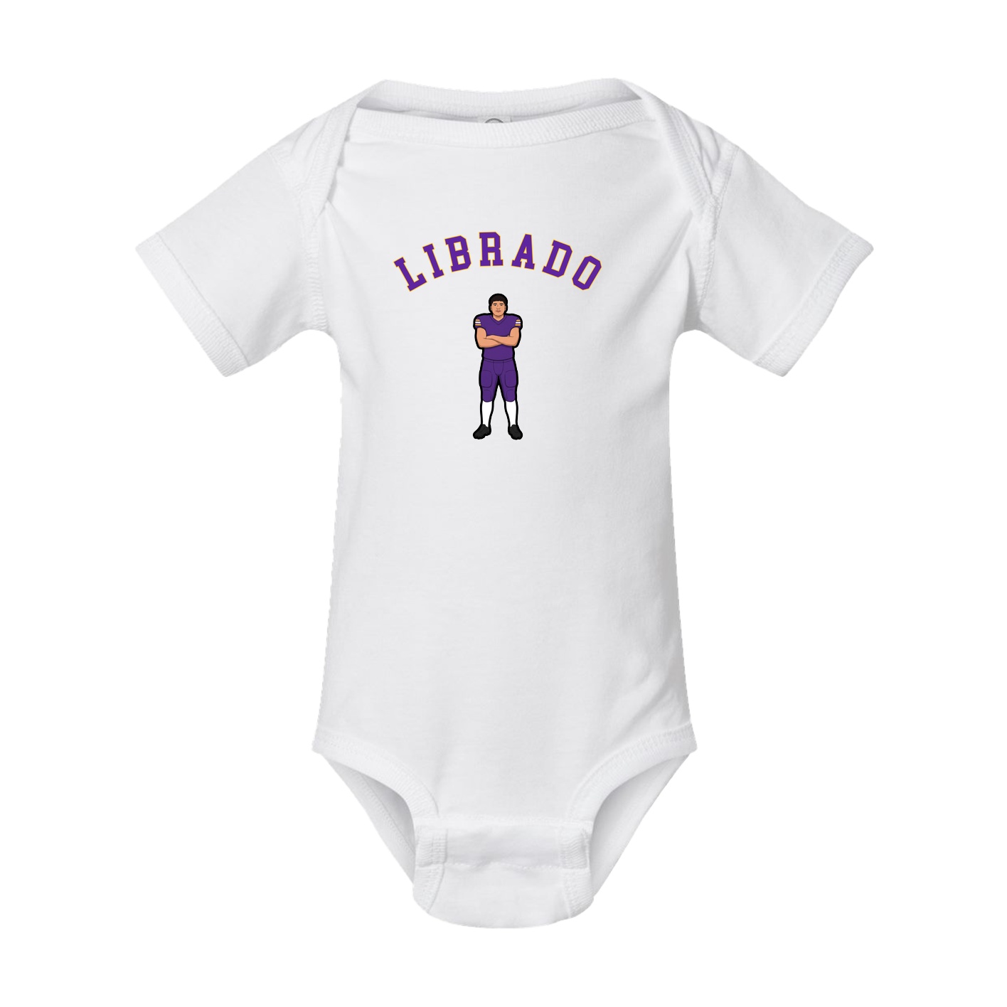 Baby Onesie — Shirsey Arch in White
