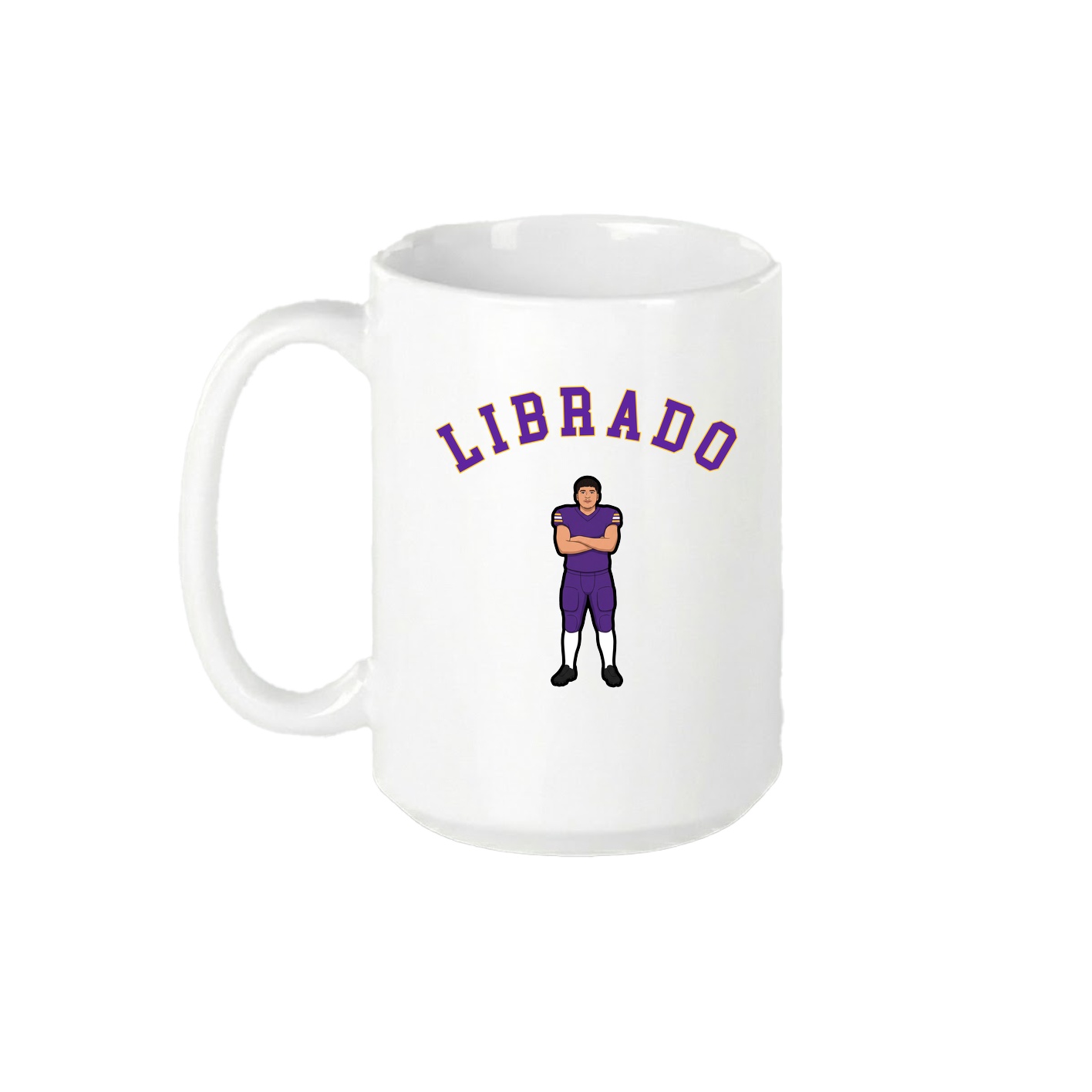 15oz Coffee Mug — Shirsey Arch in White