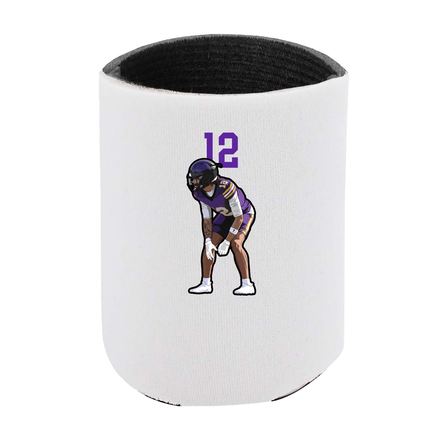Can Holder — Number Top in White