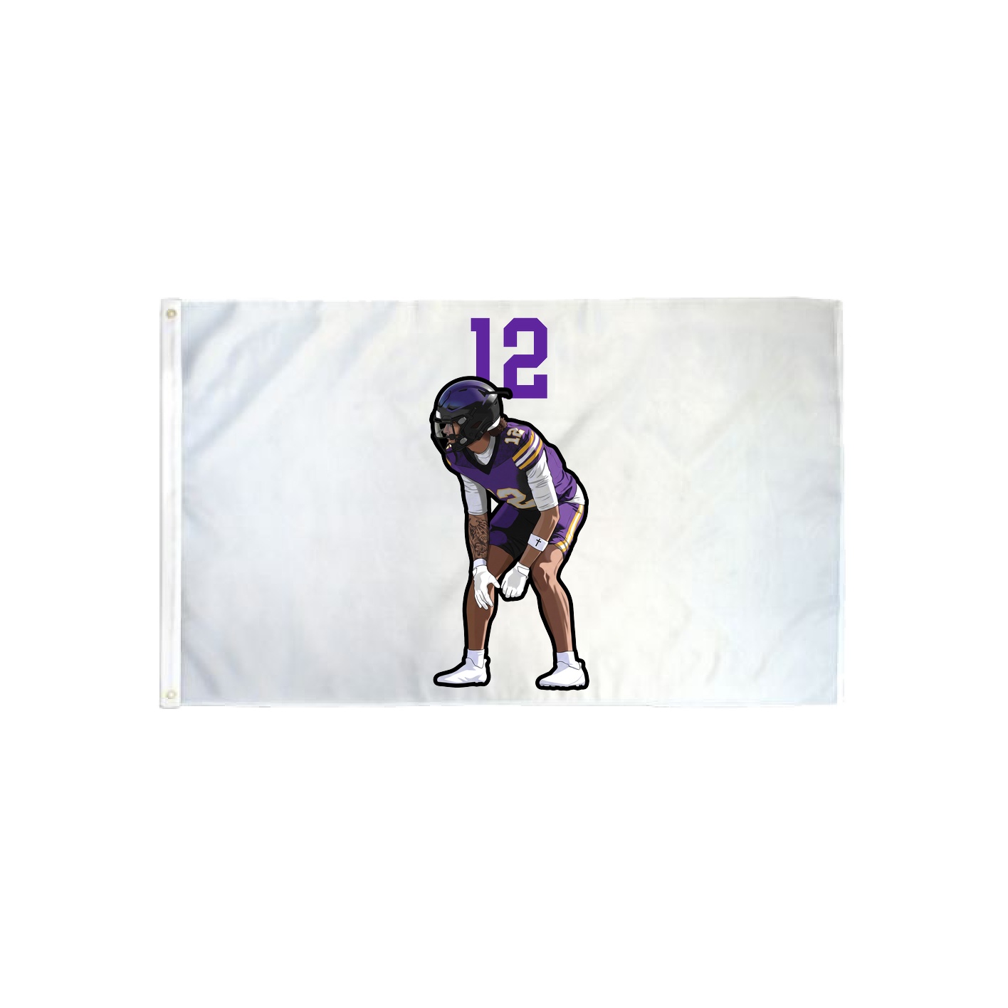 3x5 Flag — Number Top in Classic
